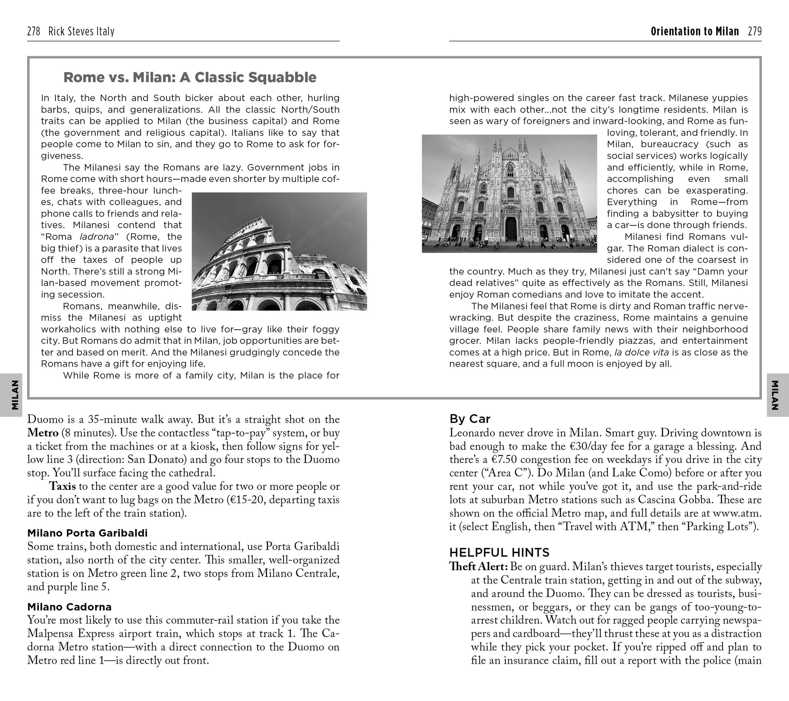 Beispielinhalt (Bild) Rick Steves Italy