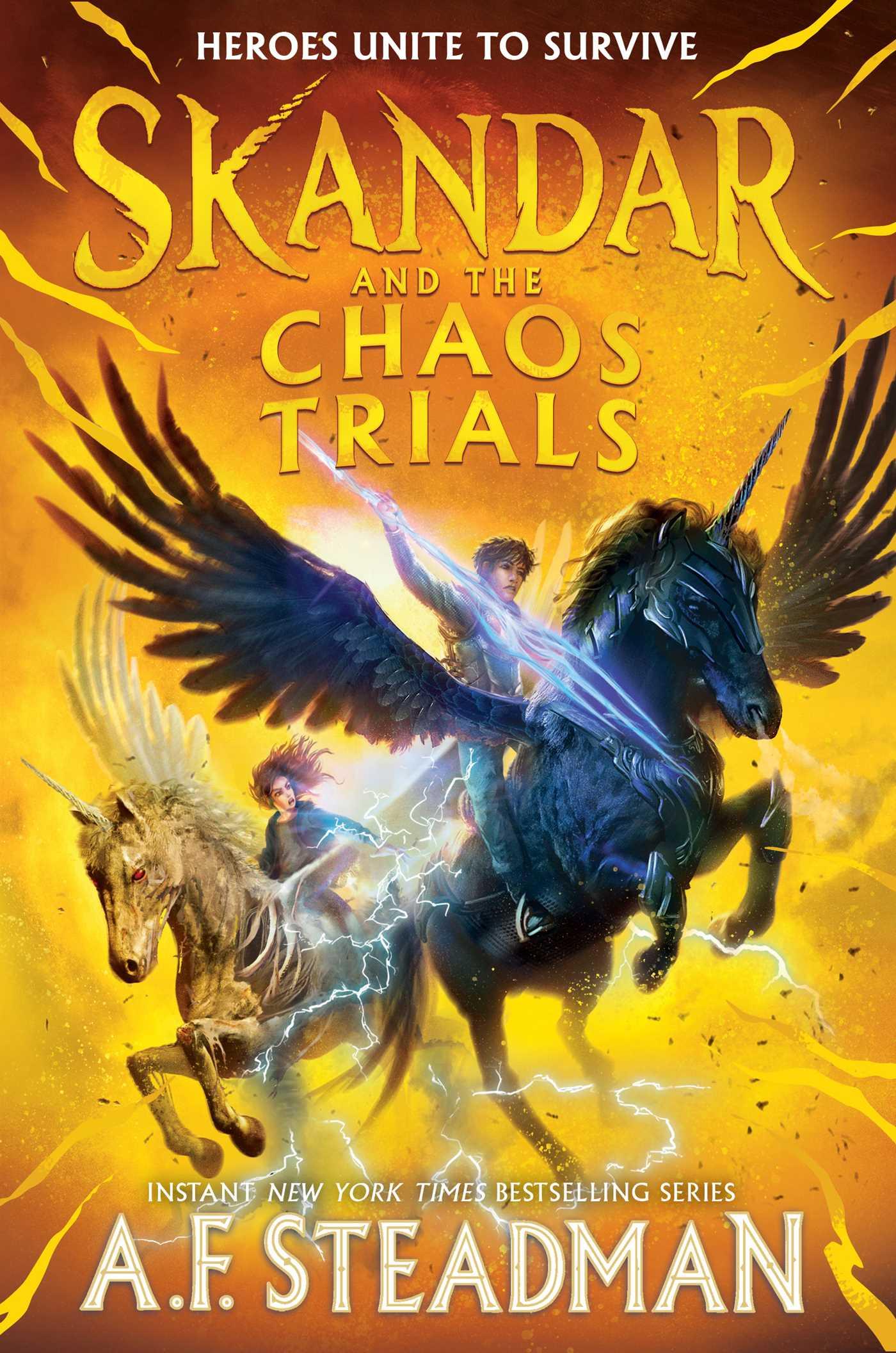 Vorderes Coverbild Skandar and the Chaos Trials