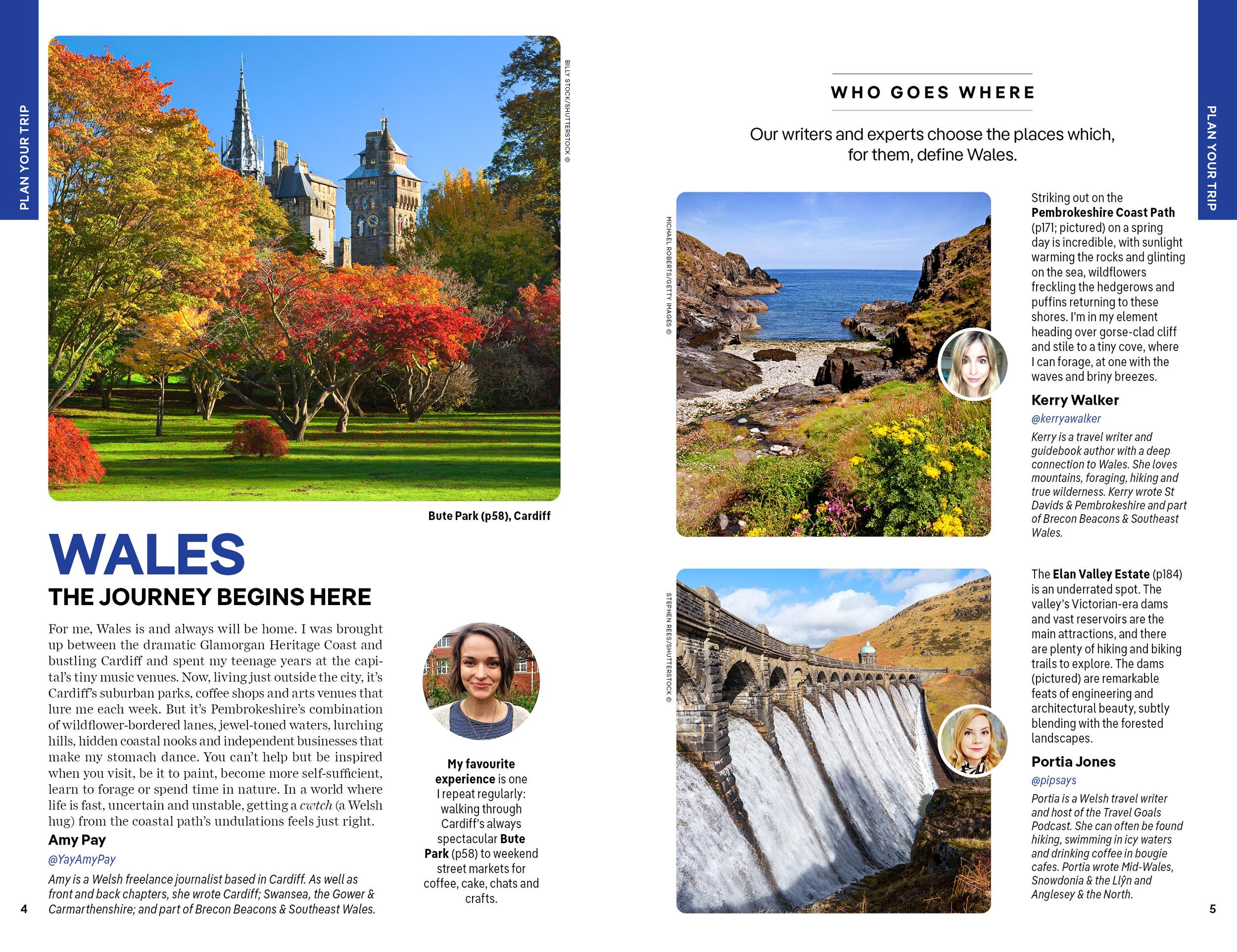 Beispielinhalt (Bild) Lonely Planet Wales