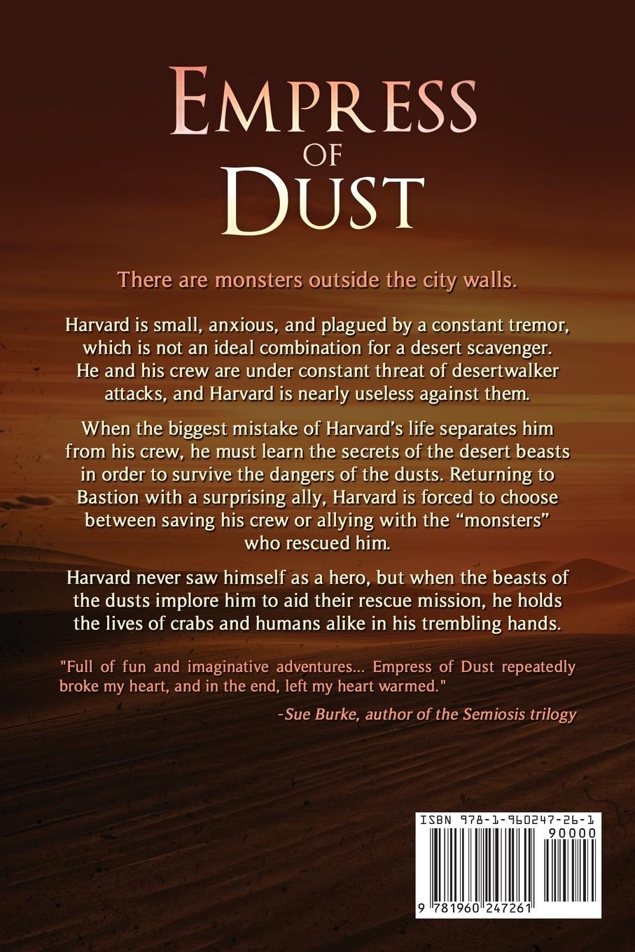 Rückseitencover Empress of Dust