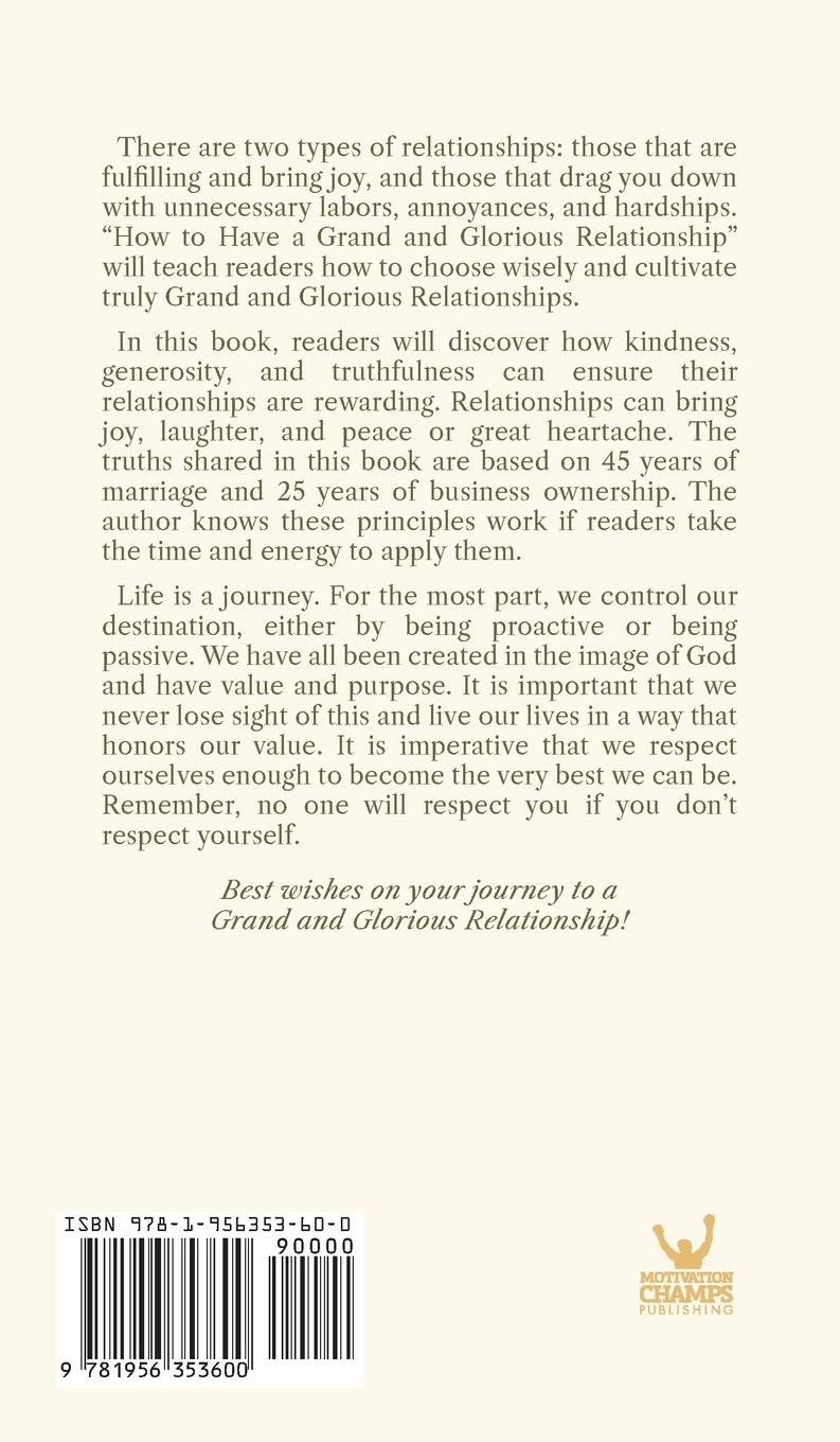 Rückseitencover How To Have A Grand & Glorious Relationship