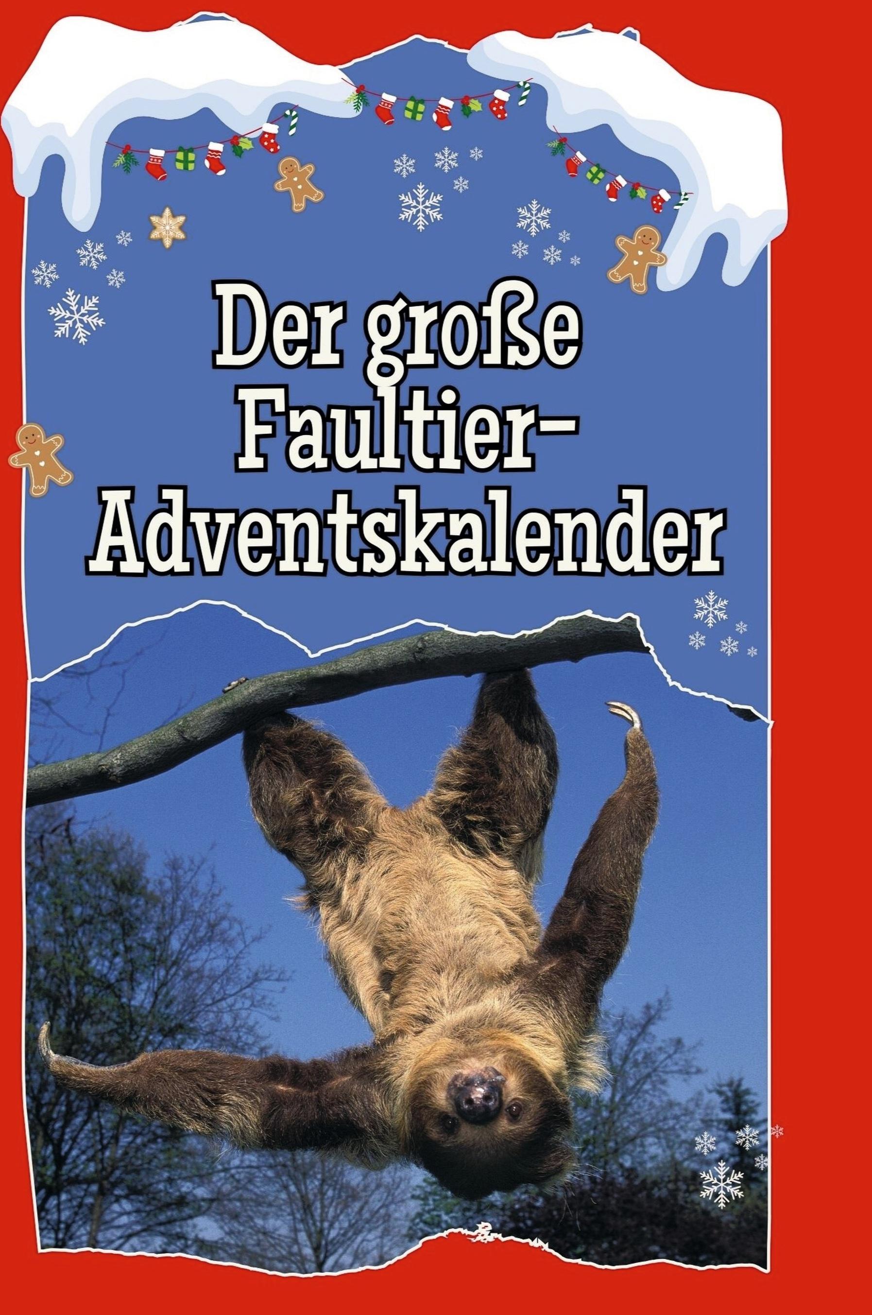 Vorderes Coverbild Der große Faultier-Adventskalender