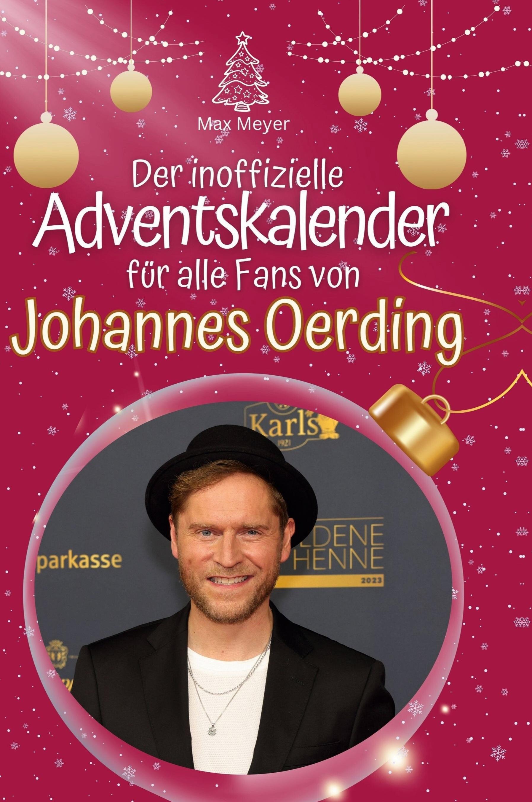 Vorderes Coverbild Der inoffizielle Adventskalender für alle Fans von Johannes Oerding