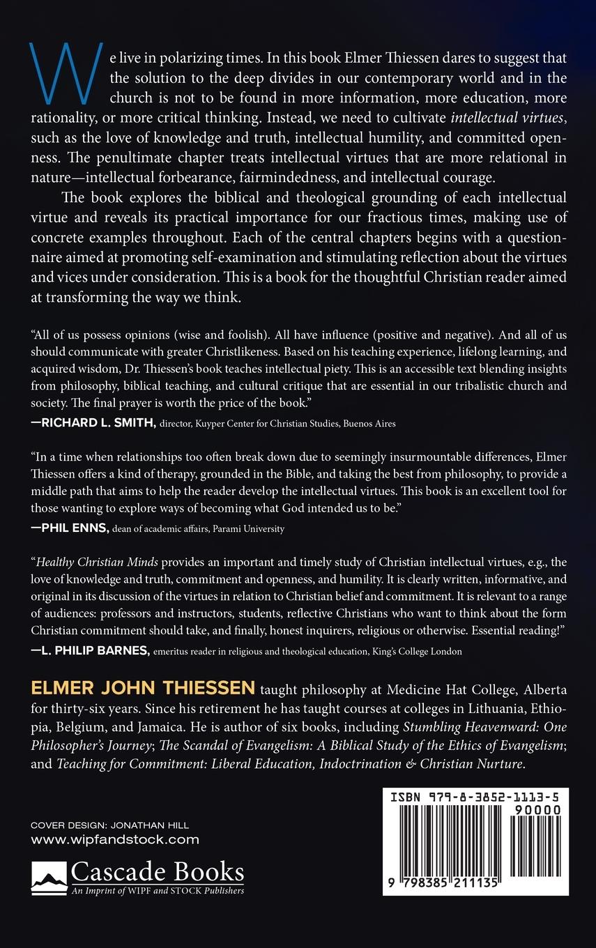 Rückseitencover Healthy Christian Minds