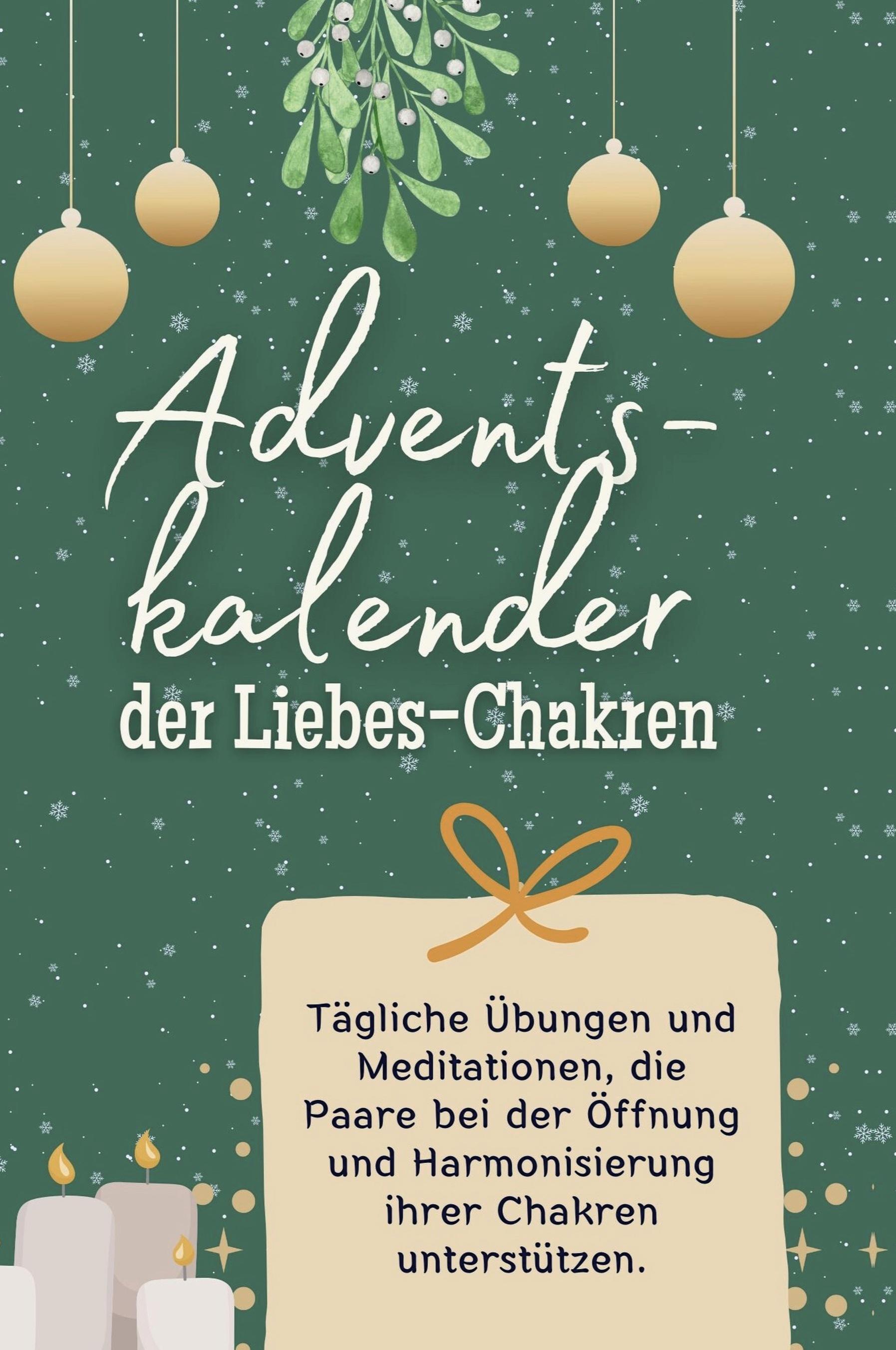 Vorderes Coverbild Adventskalender der Liebes-Chakren