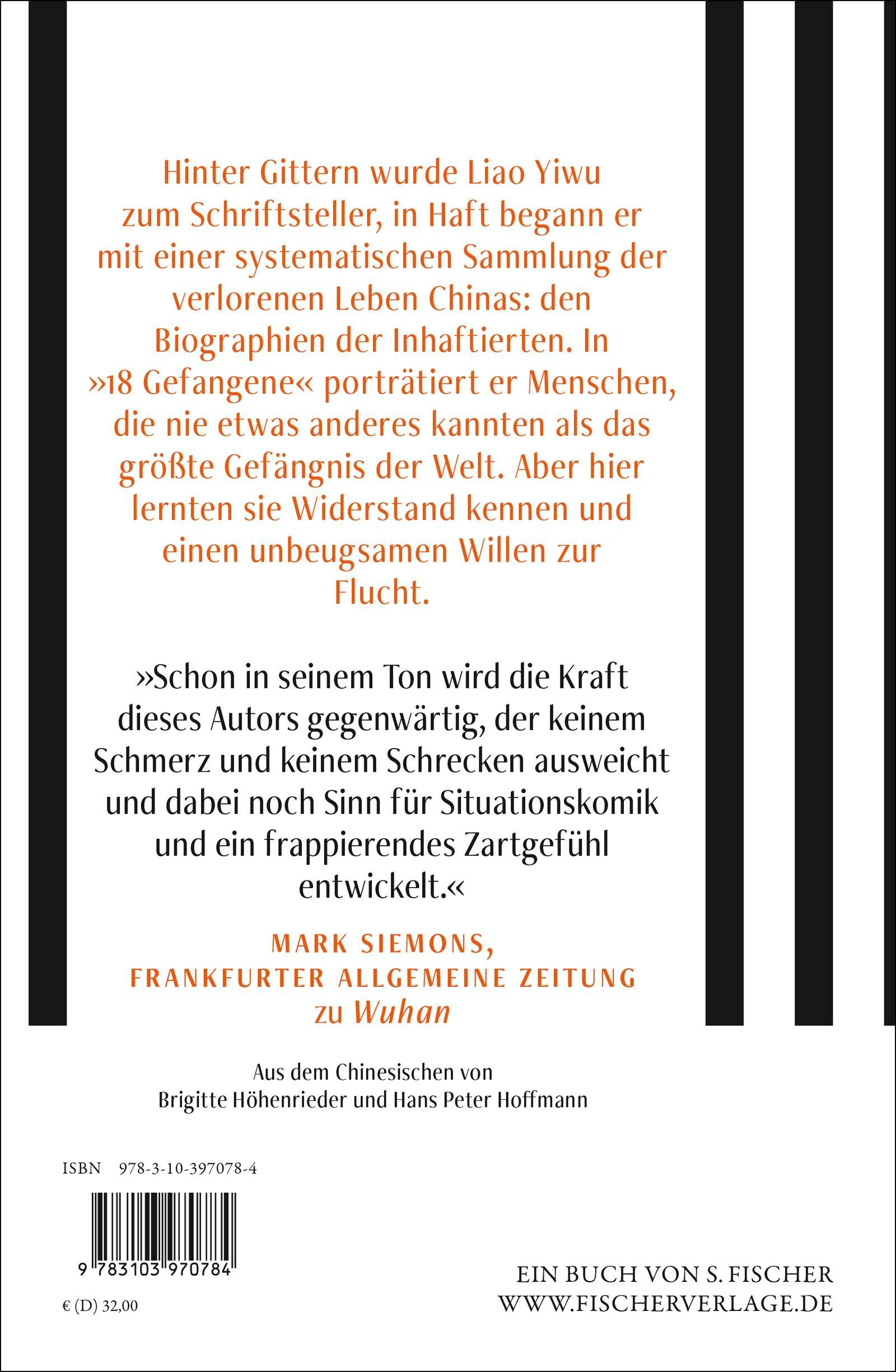 Rückseitencover 18 Gefangene