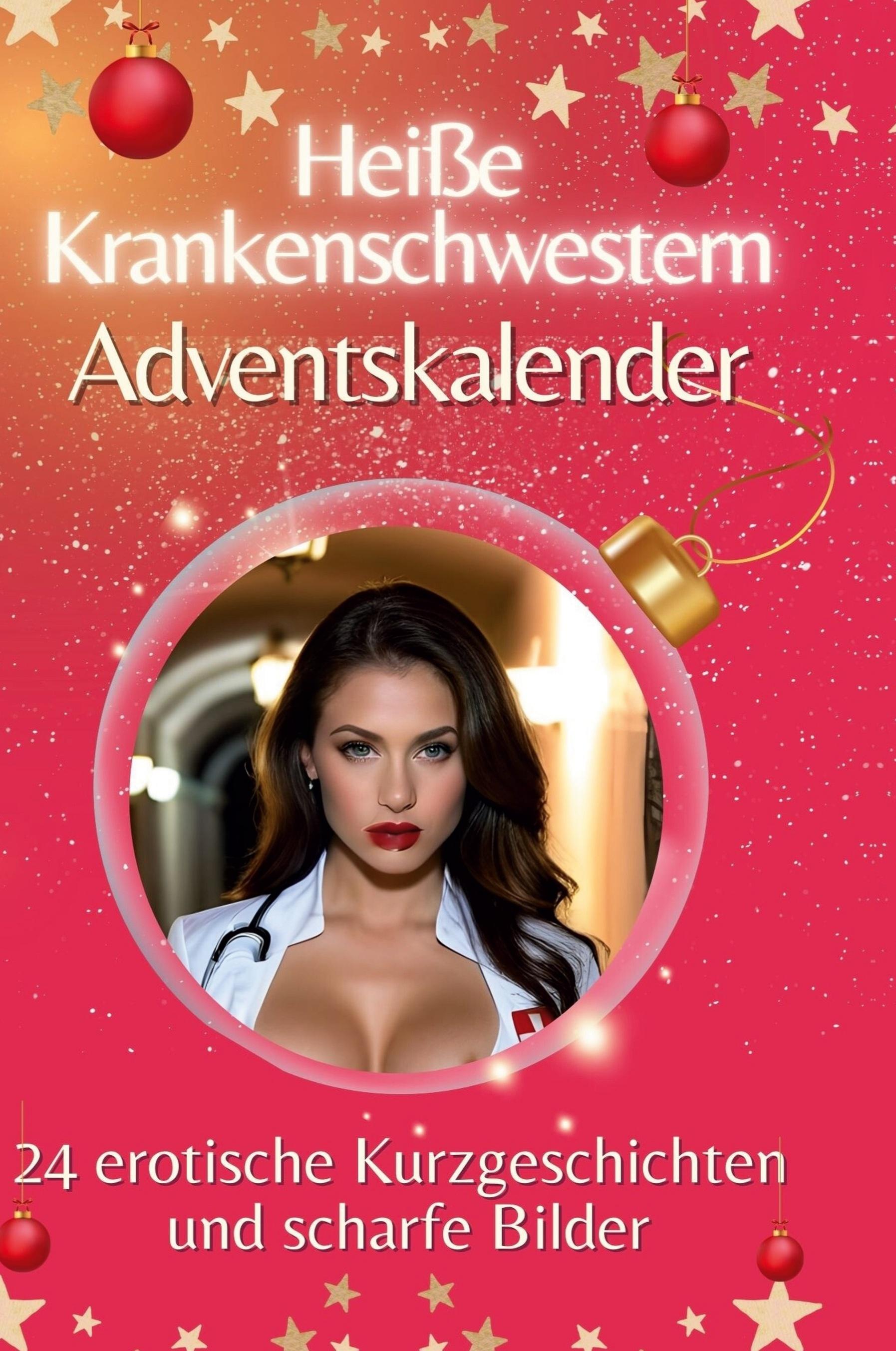Vorderes Coverbild Adventskalender Heiße Krankenschwestern