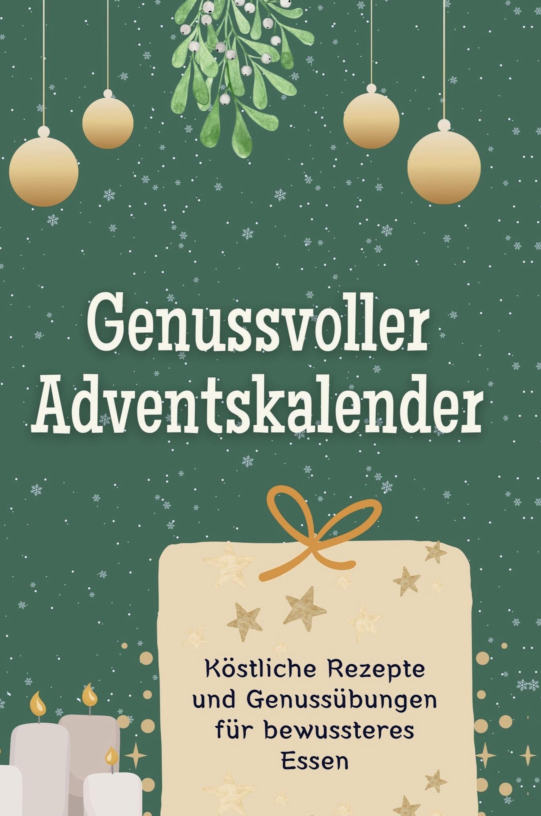 Vorderes Coverbild Genussvoller Adventskalender