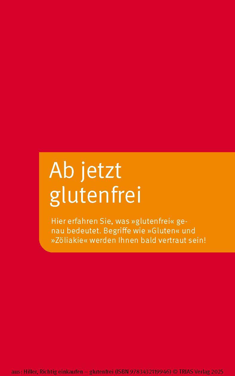 Beispielinhalt (Bild) Richtig einkaufen glutenfrei