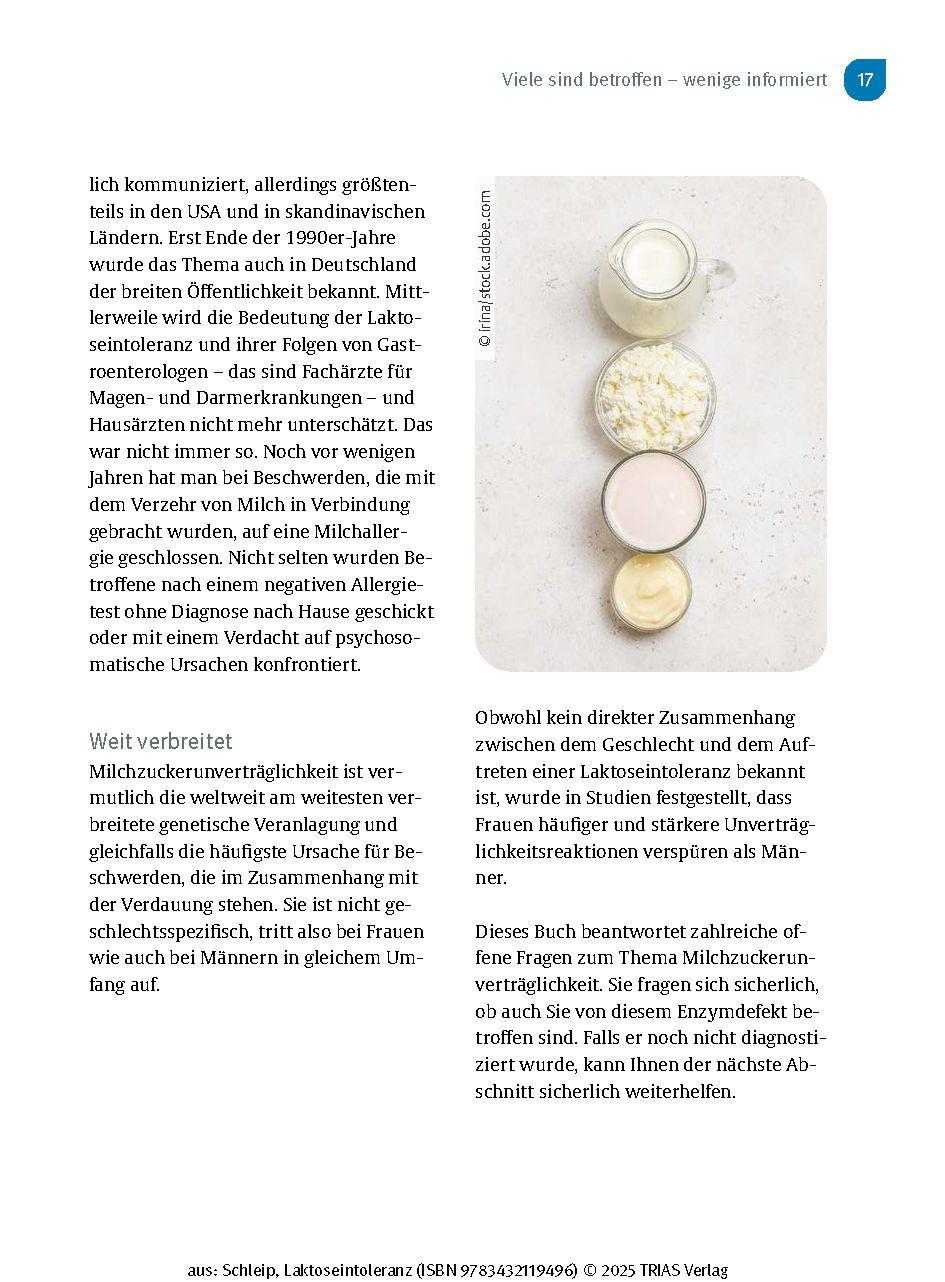 Beispielinhalt (Bild) Laktose-Intoleranz