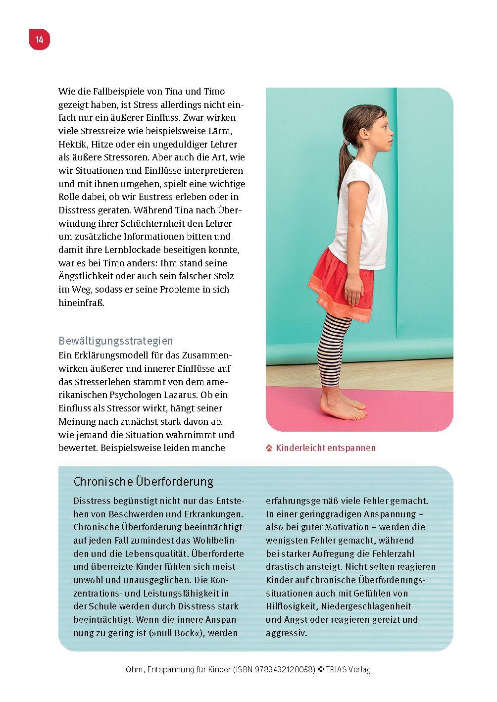 Beispielinhalt (Bild) Entspannung für Kinder