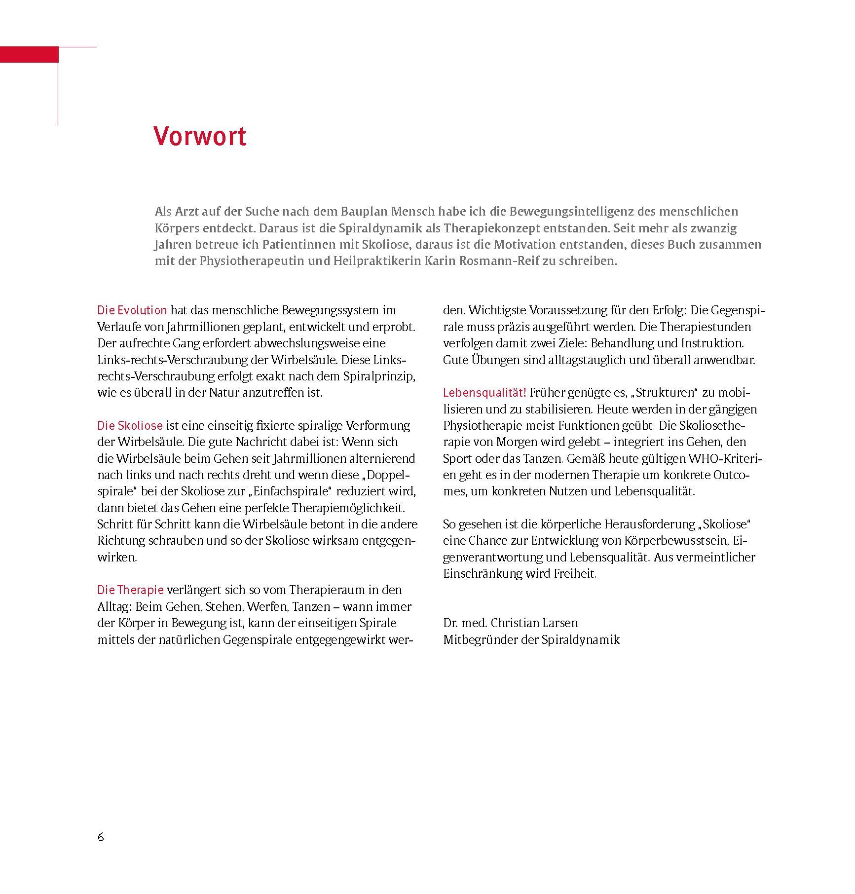 Beispielinhalt (Bild) Skoliose - Aufrecht durch Bewegung