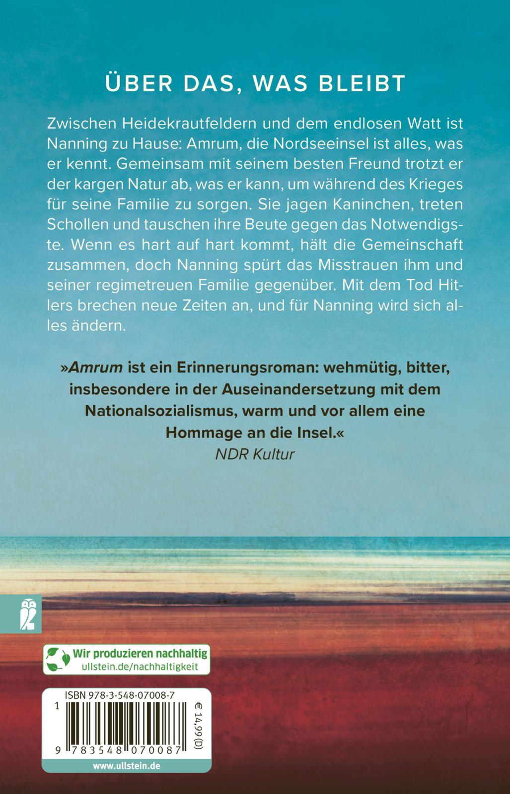 Rückseitencover Amrum