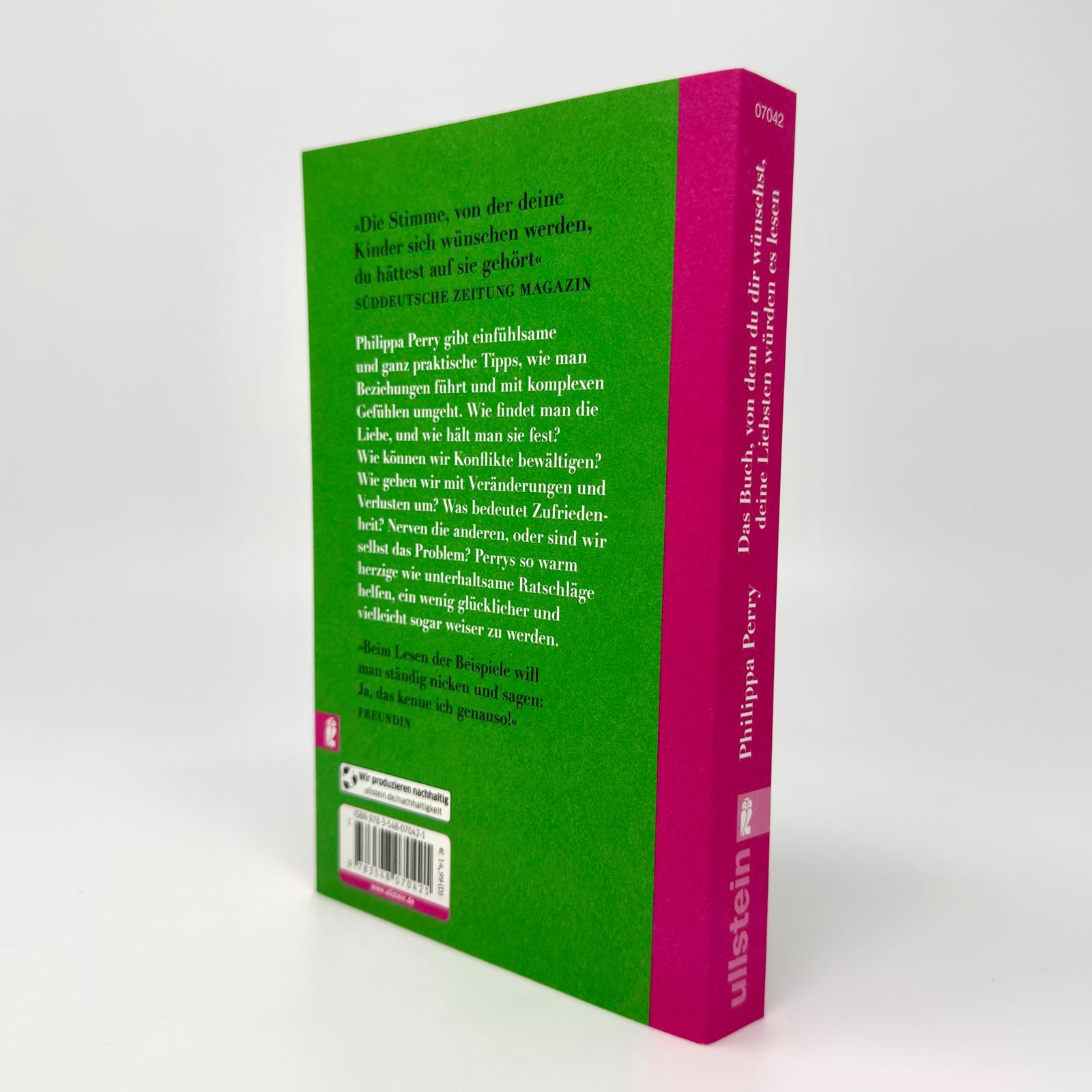 Beispielinhalt (Bild) Das Buch, von dem du dir wünschst, deine Liebsten würden es lesen (und ein paar von den anderen auch)