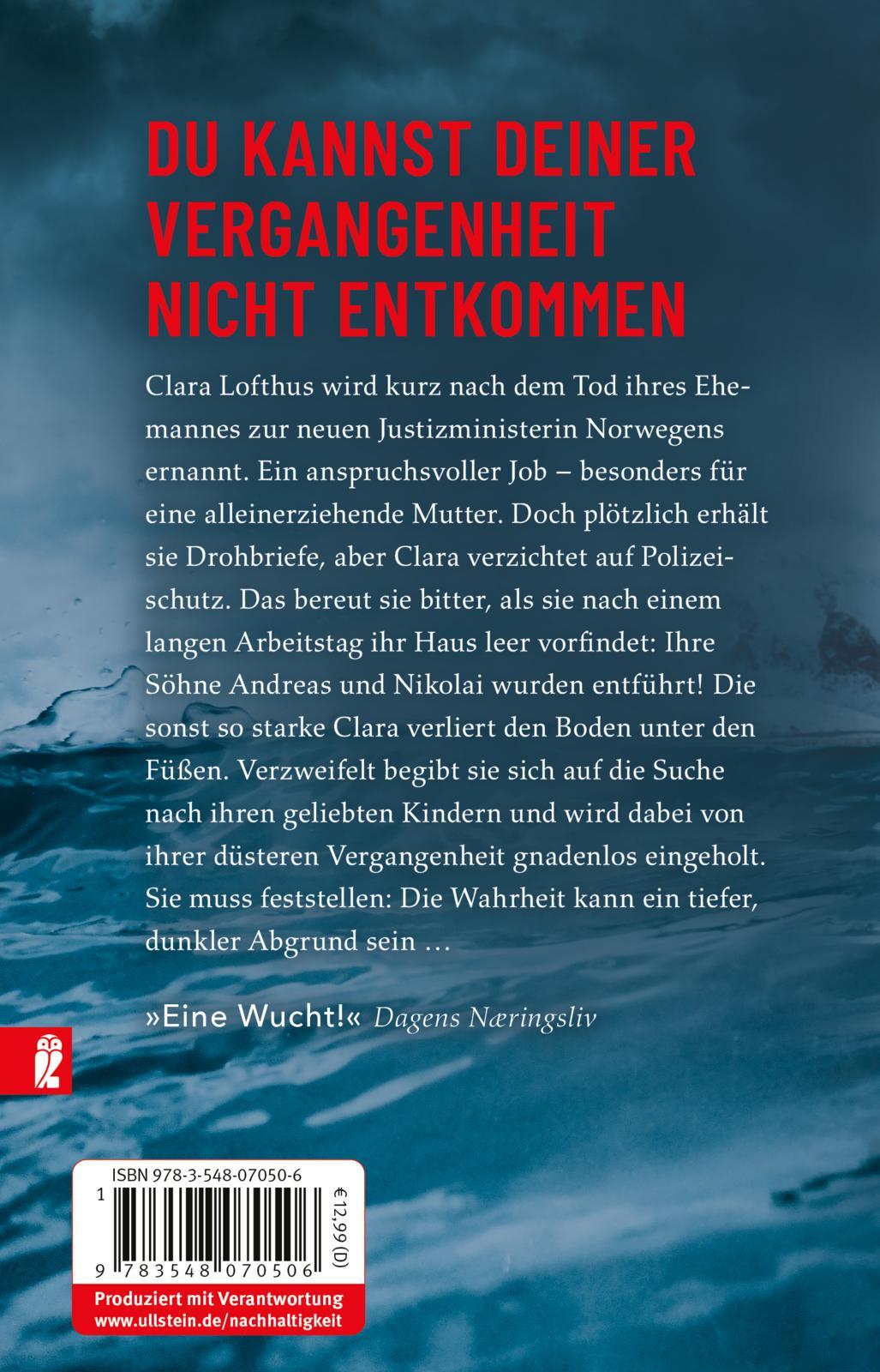 Rückseitencover Dunkler Abgrund