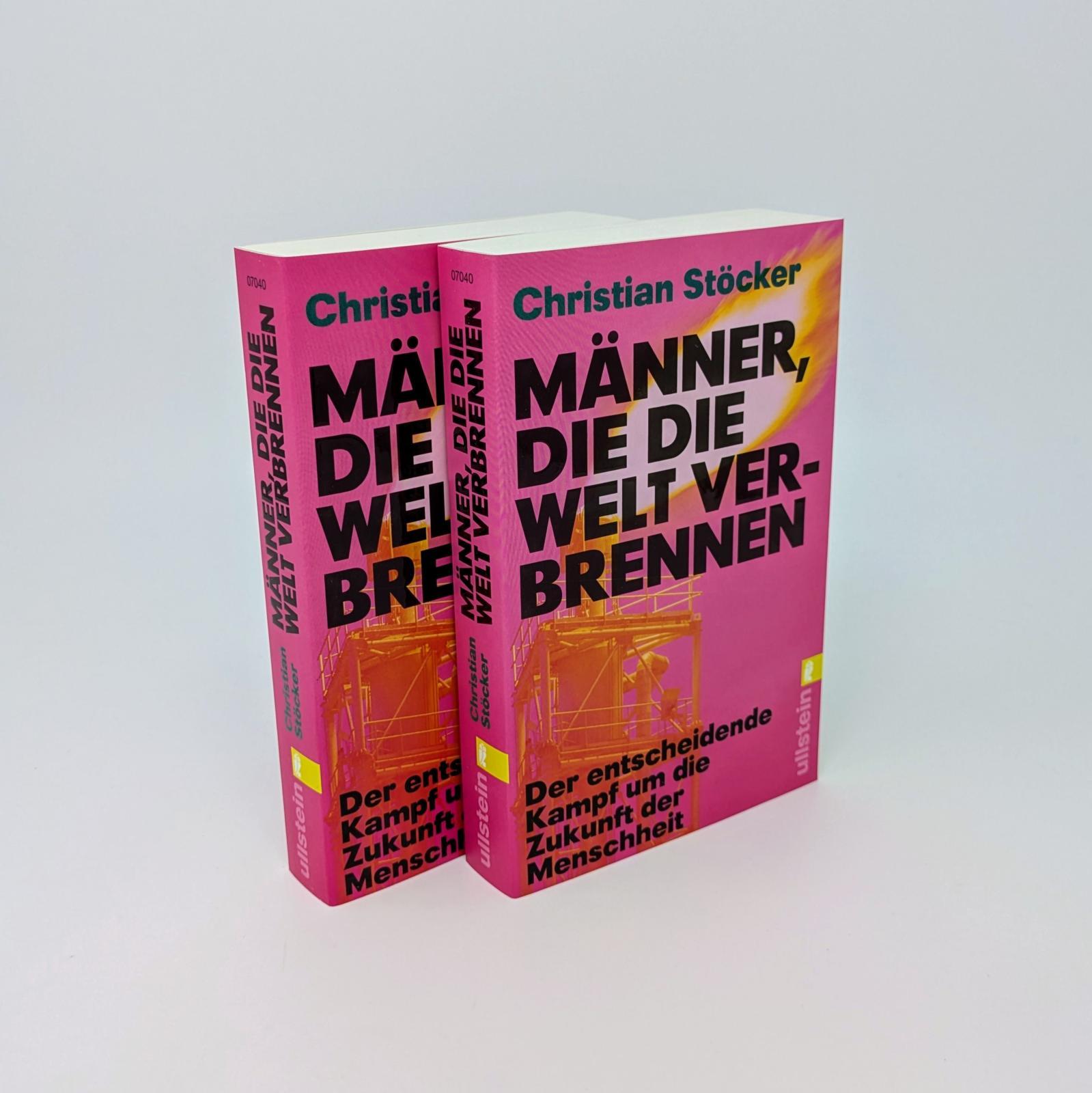 Beispielinhalt (Bild) Männer, die die Welt verbrennen