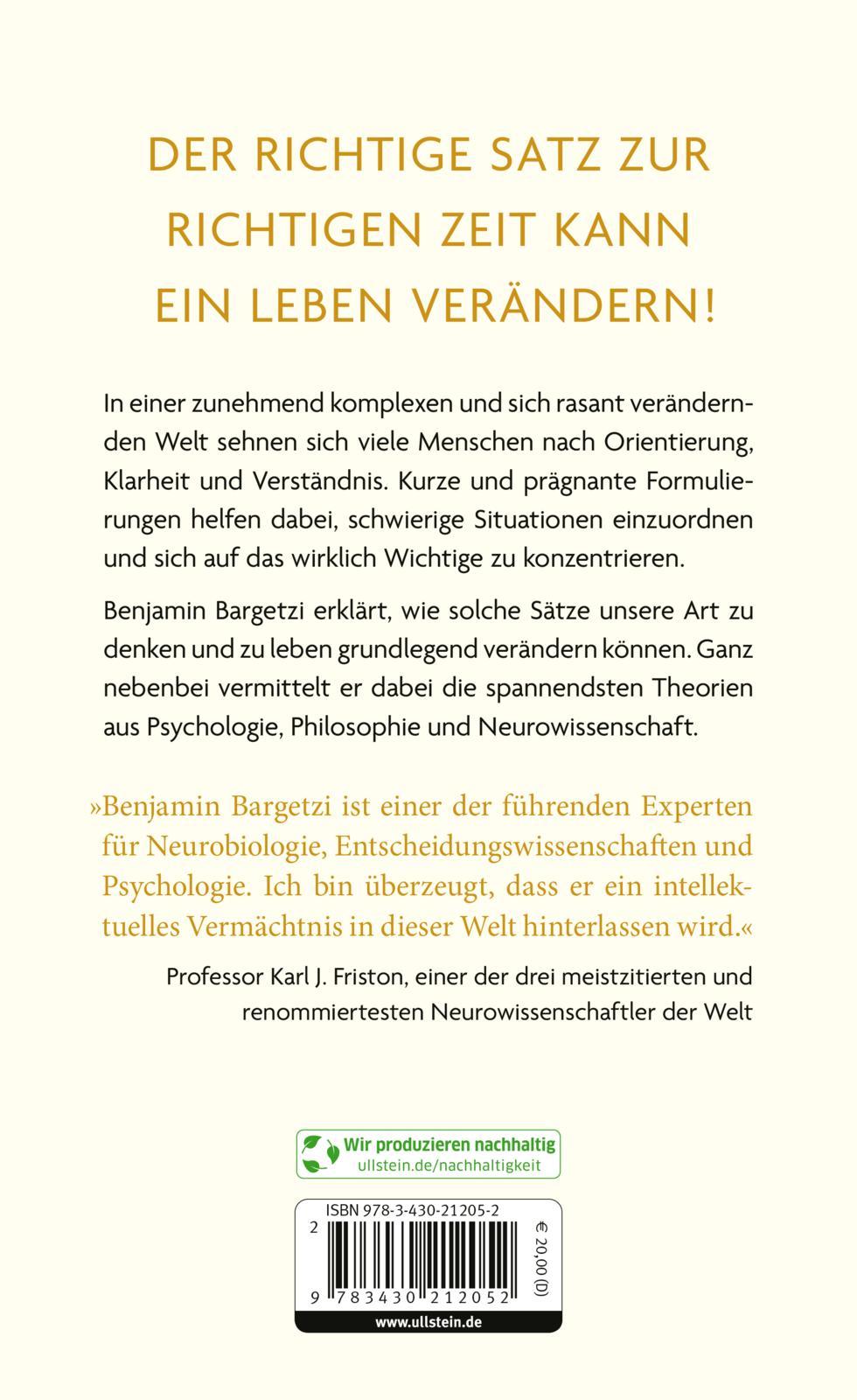 Rückseitencover Nie wieder sinnlos