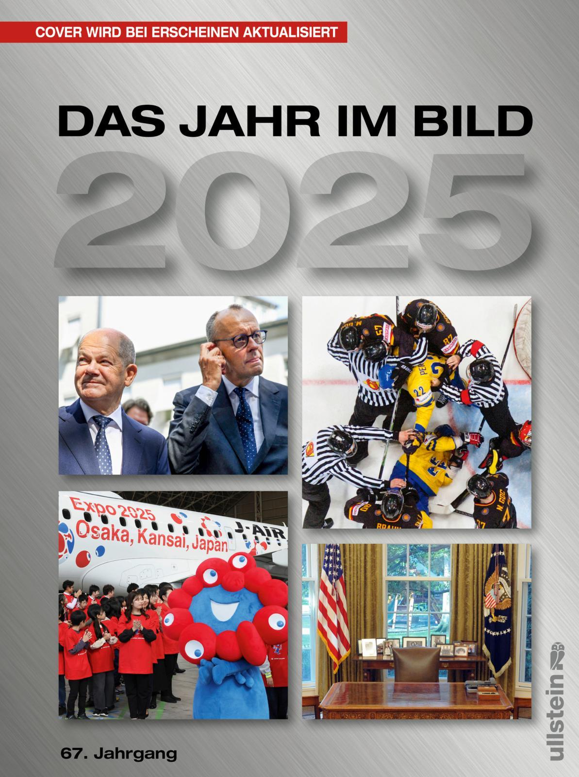 Vorderes Coverbild Das Jahr im Bild 2025