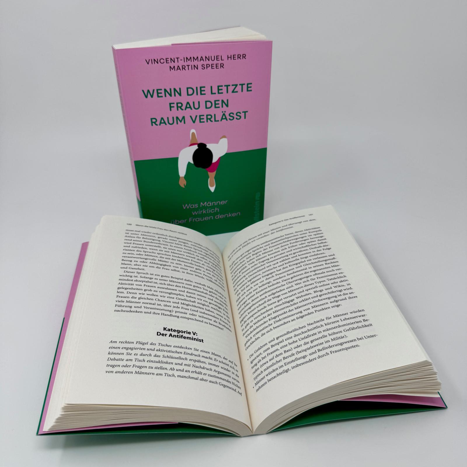 Beispielinhalt (Bild) Wenn die letzte Frau den Raum verlässt