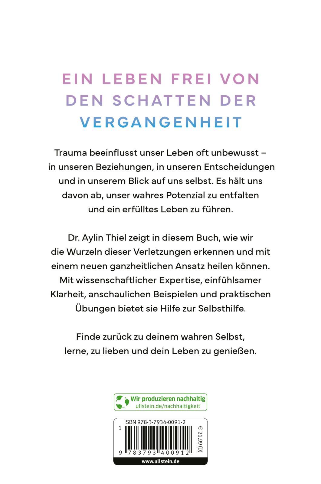 Rückseitencover Trauma ENDLICH überwinden