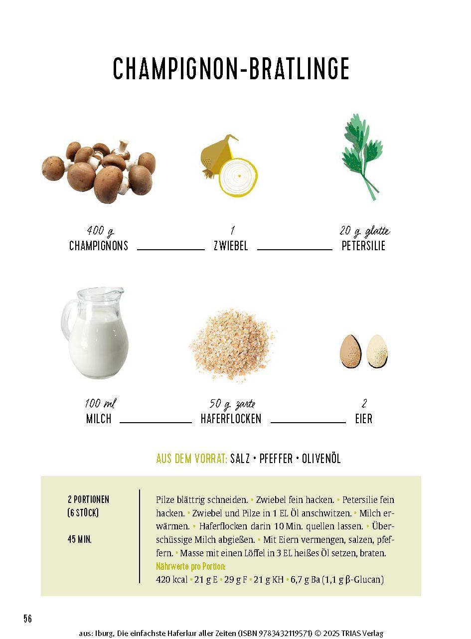 Beispielinhalt (Bild) Die einfachste Haferkur aller Zeiten