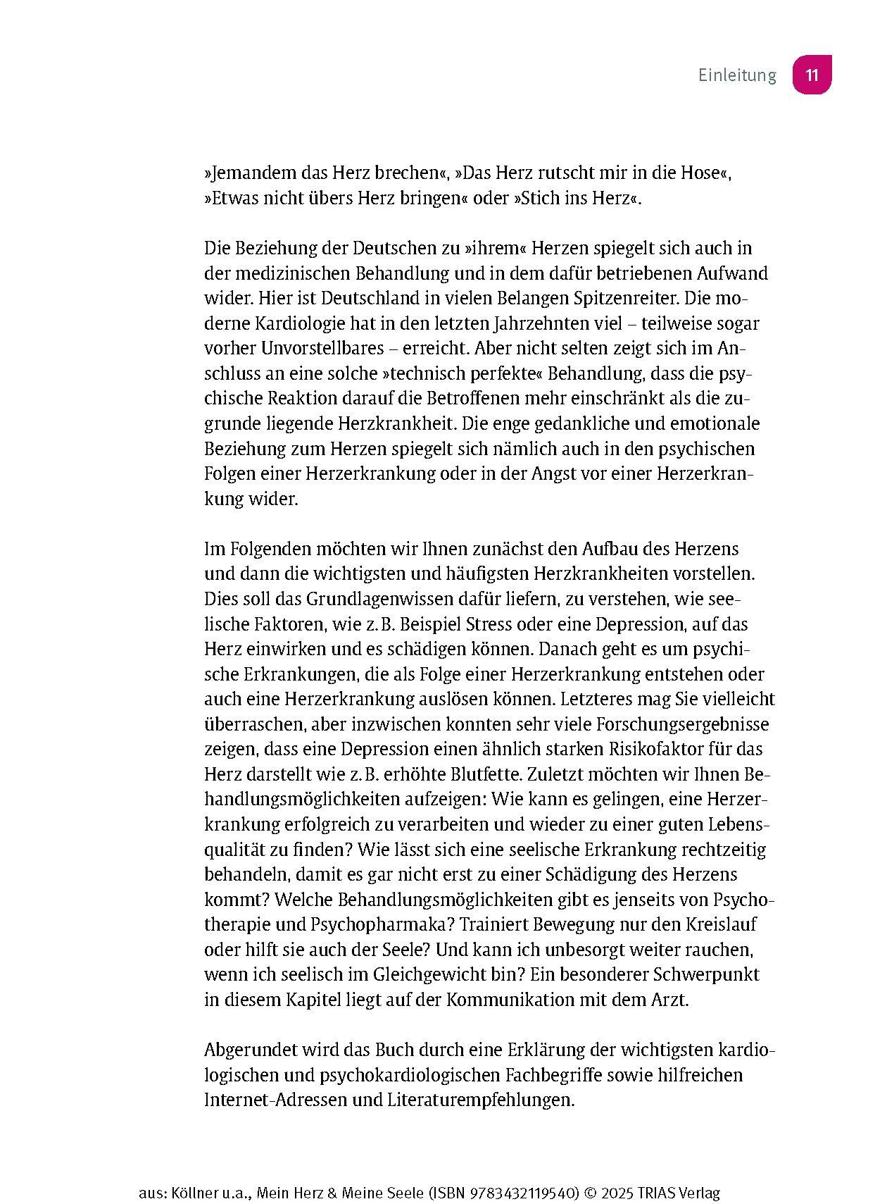 Beispielinhalt (Bild) Mein Herz & Meine Seele