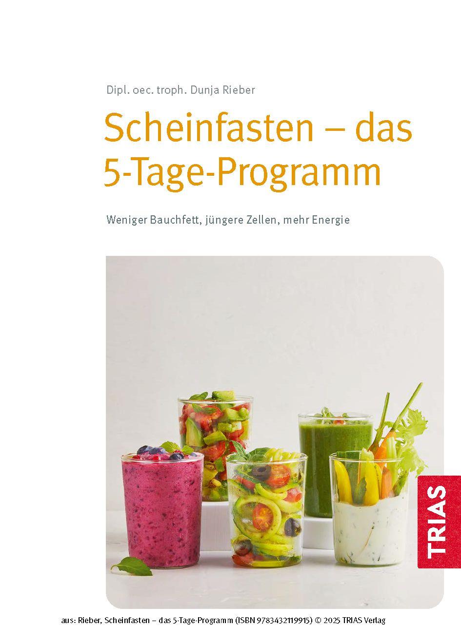 Beispielinhalt (Bild) Scheinfasten - das 5-Tage-Programm