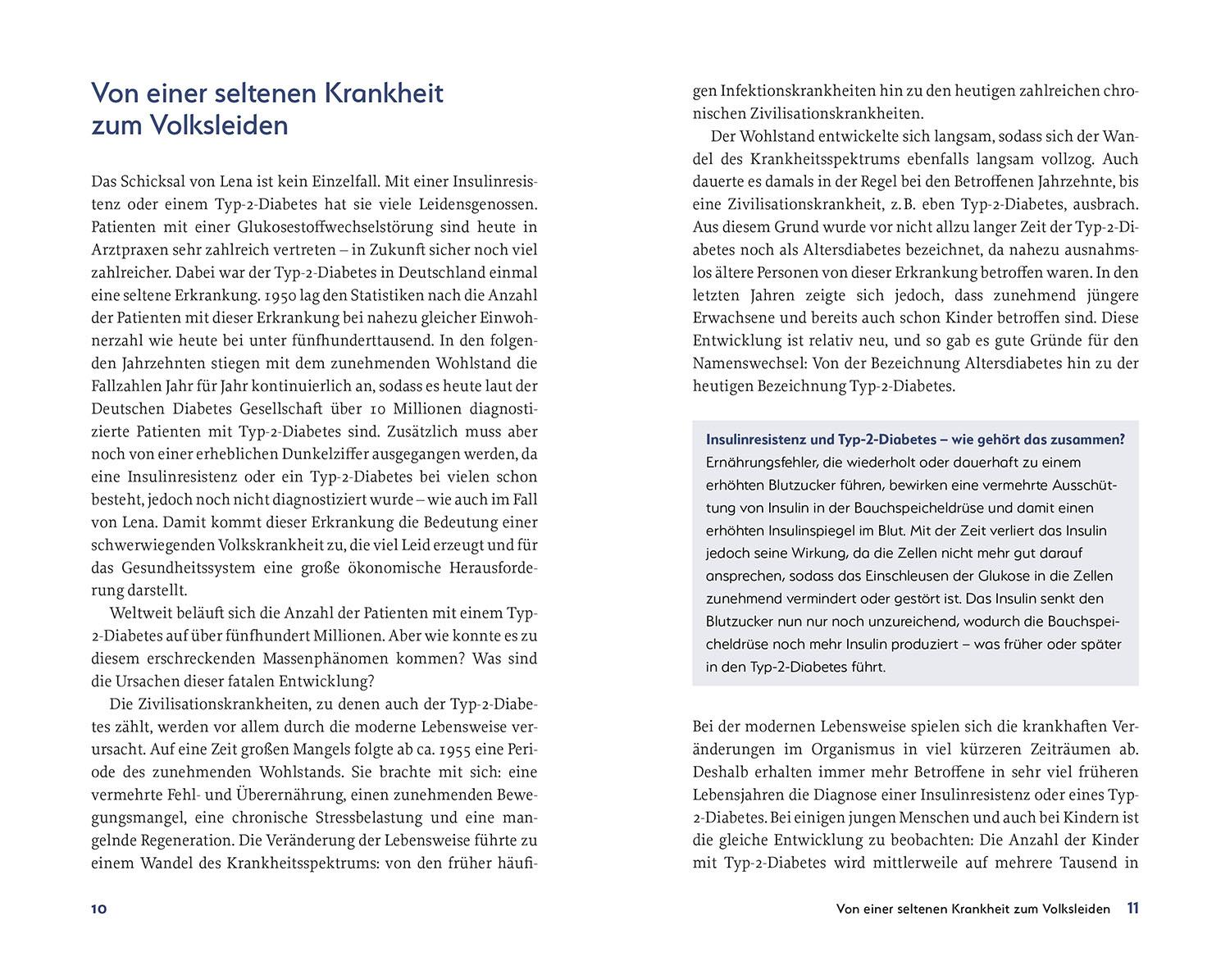 Beispielinhalt (Bild) Raus aus der Insulin-Falle