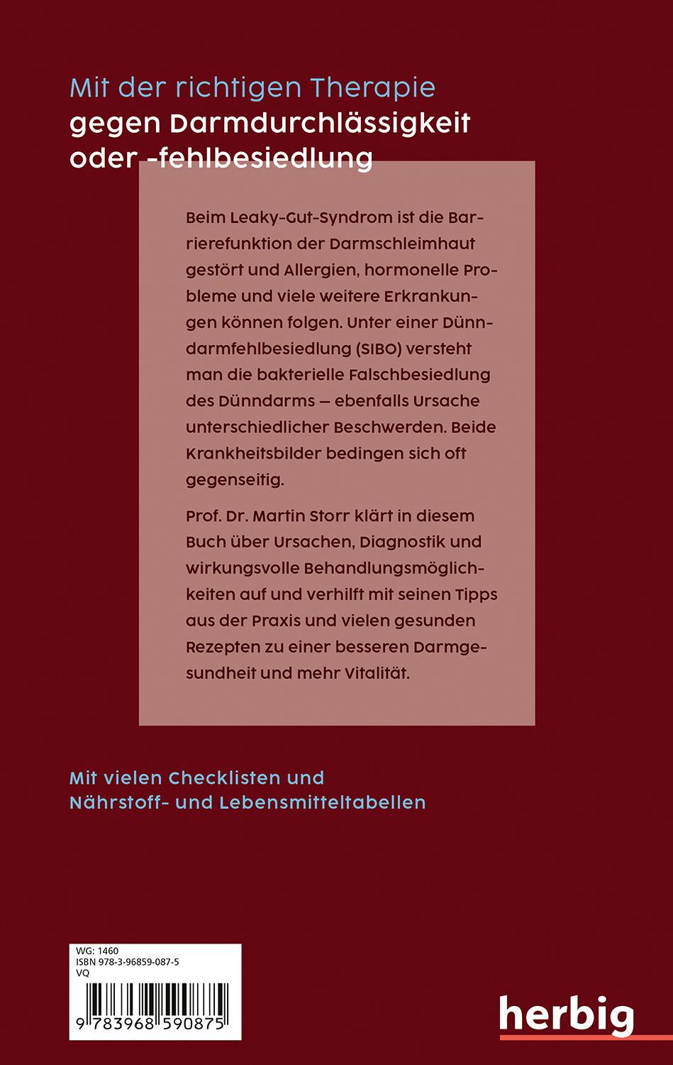 Rückseitencover Leaky Gut und SIBO