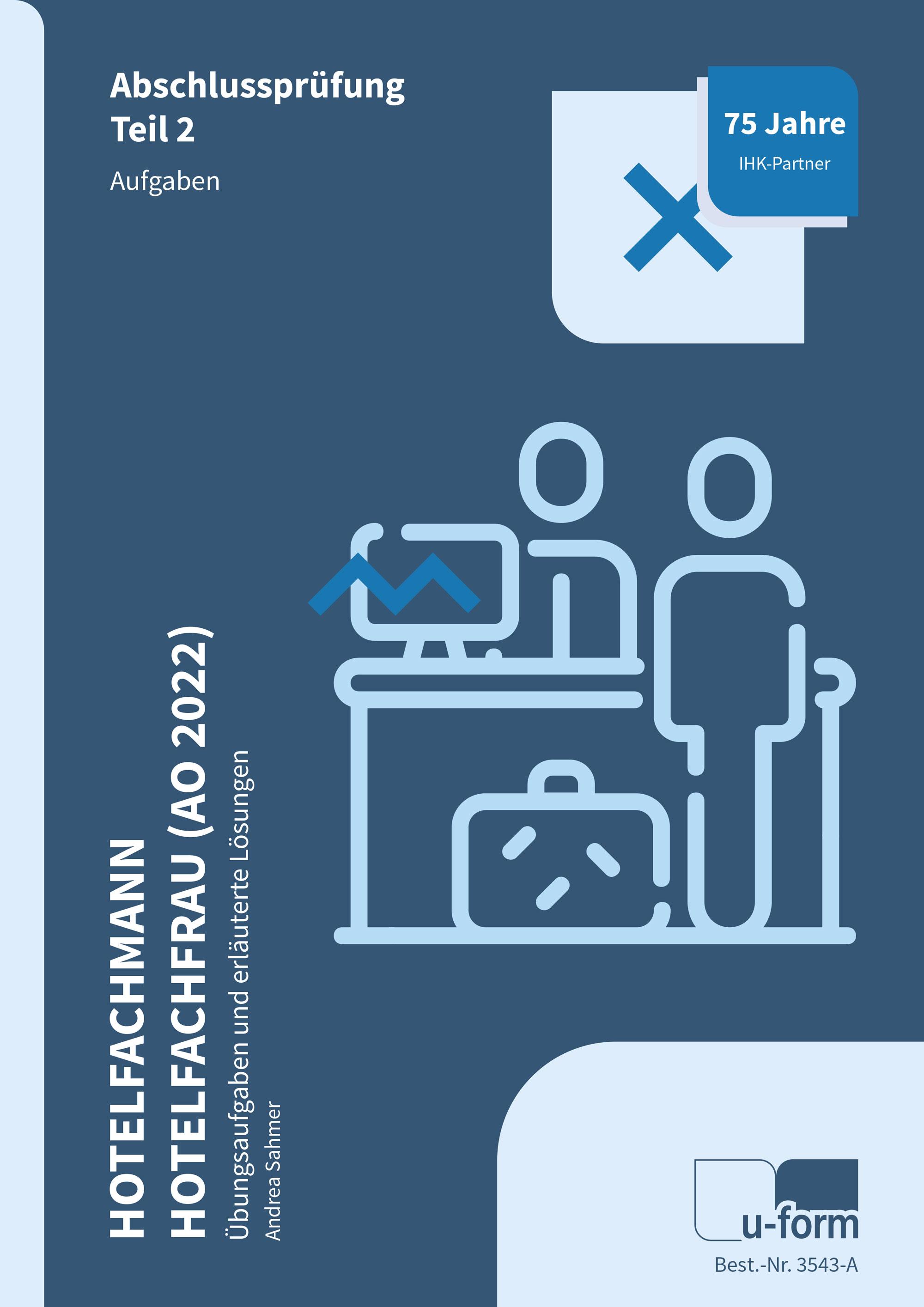 Vorderes Coverbild Hotelfachmann/Hotelfachfrau (AO 2022)