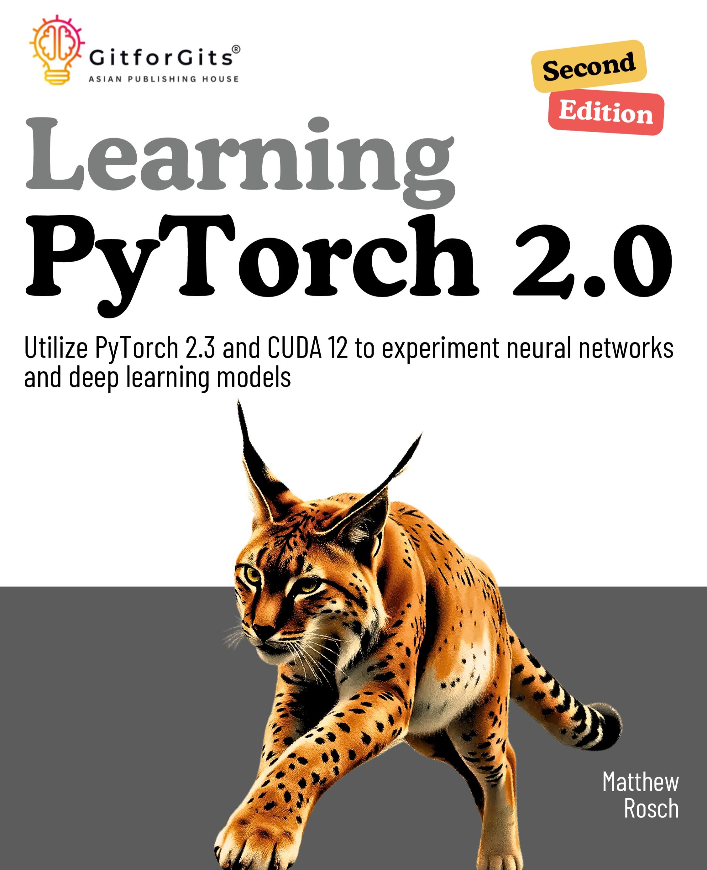 Vorderes Coverbild Learning PyTorch 2.0, Second Edition