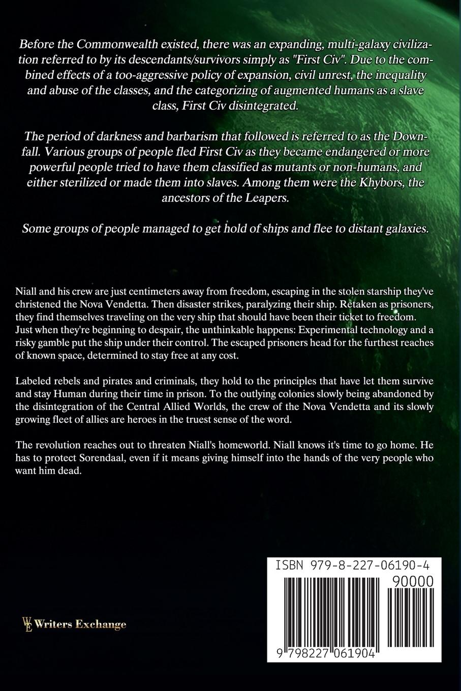 Rückseitencover Nova Vendetta Part 2