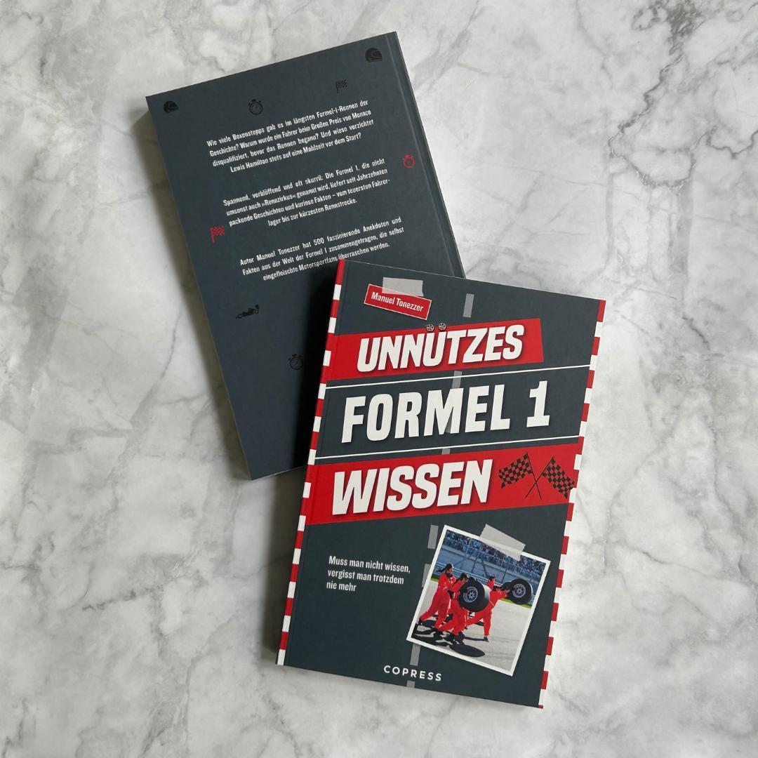 Beispielinhalt (Bild) Unnützes Formel 1 Wissen
