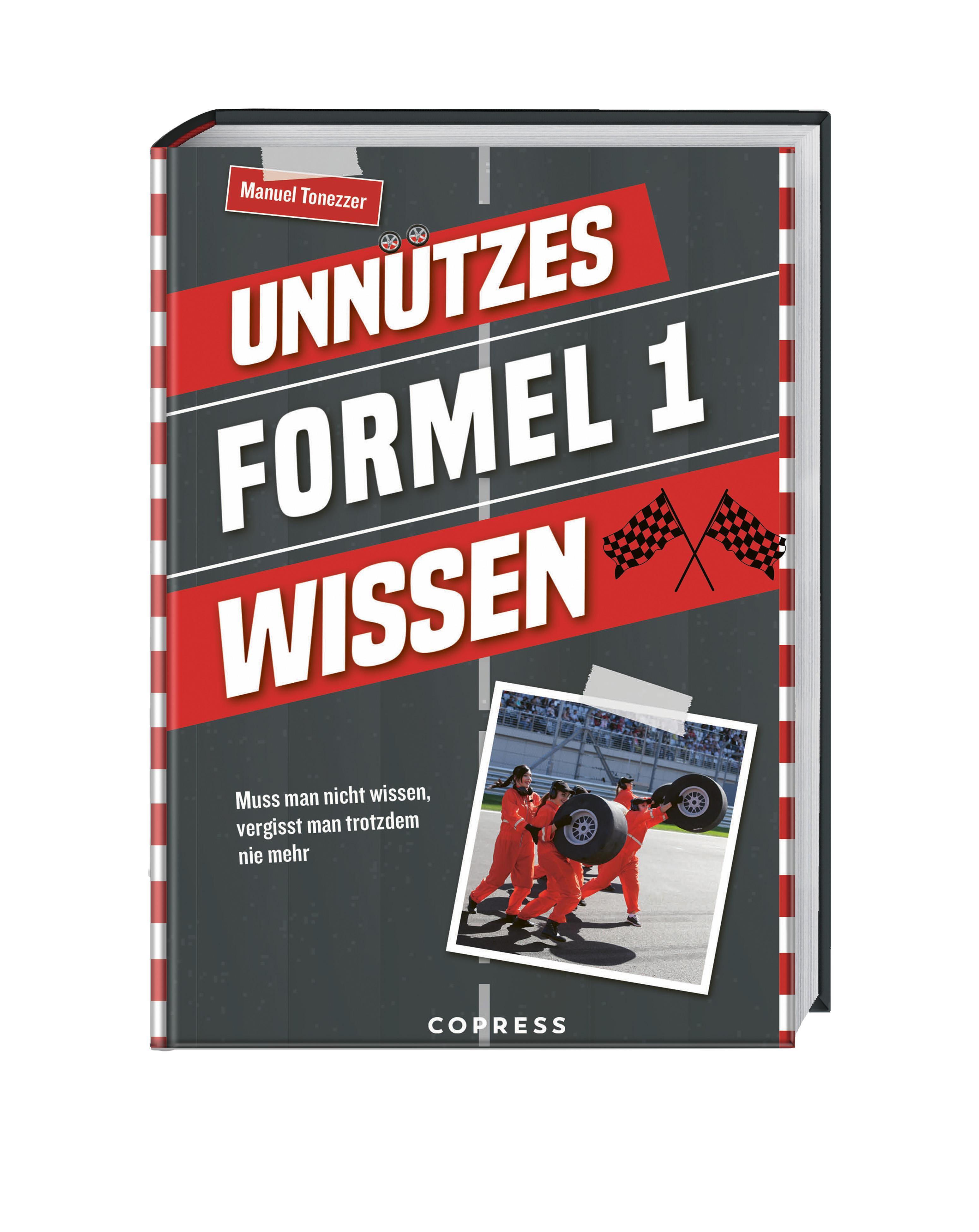 Vorderes Coverbild Unnützes Formel 1 Wissen