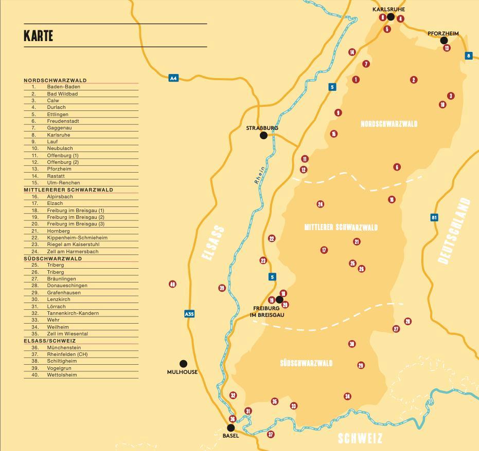 Beispielinhalt (Bild) Bierwandern Schwarzwald