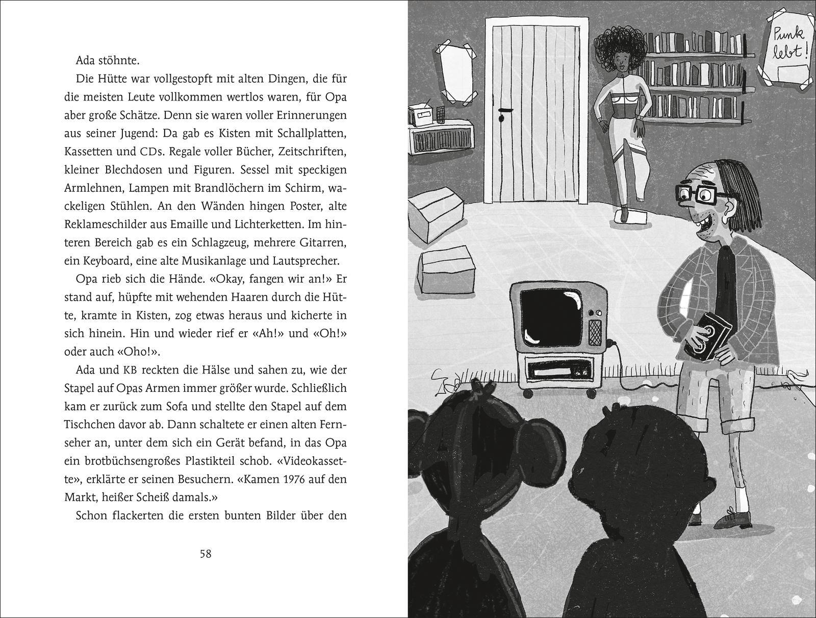 Beispielinhalt (Bild) Ada und die Künstliche Blödheit
