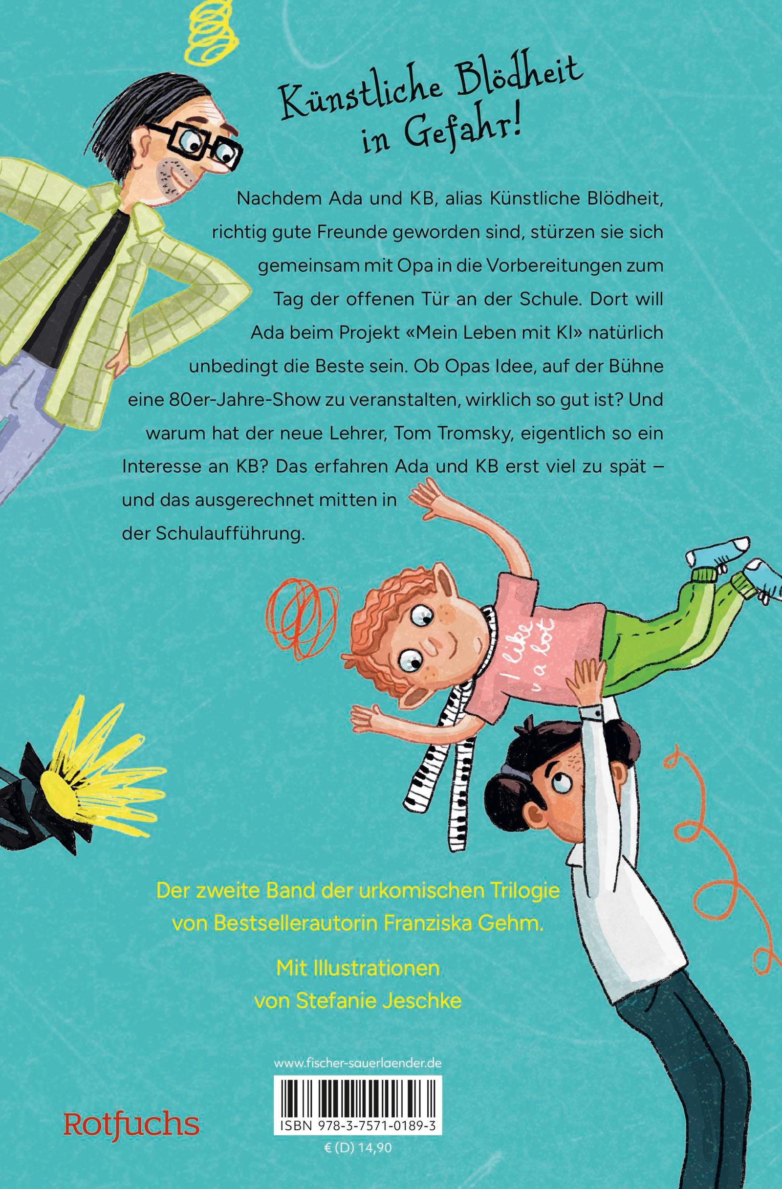 Rückseitencover Ada und die Künstliche Blödheit