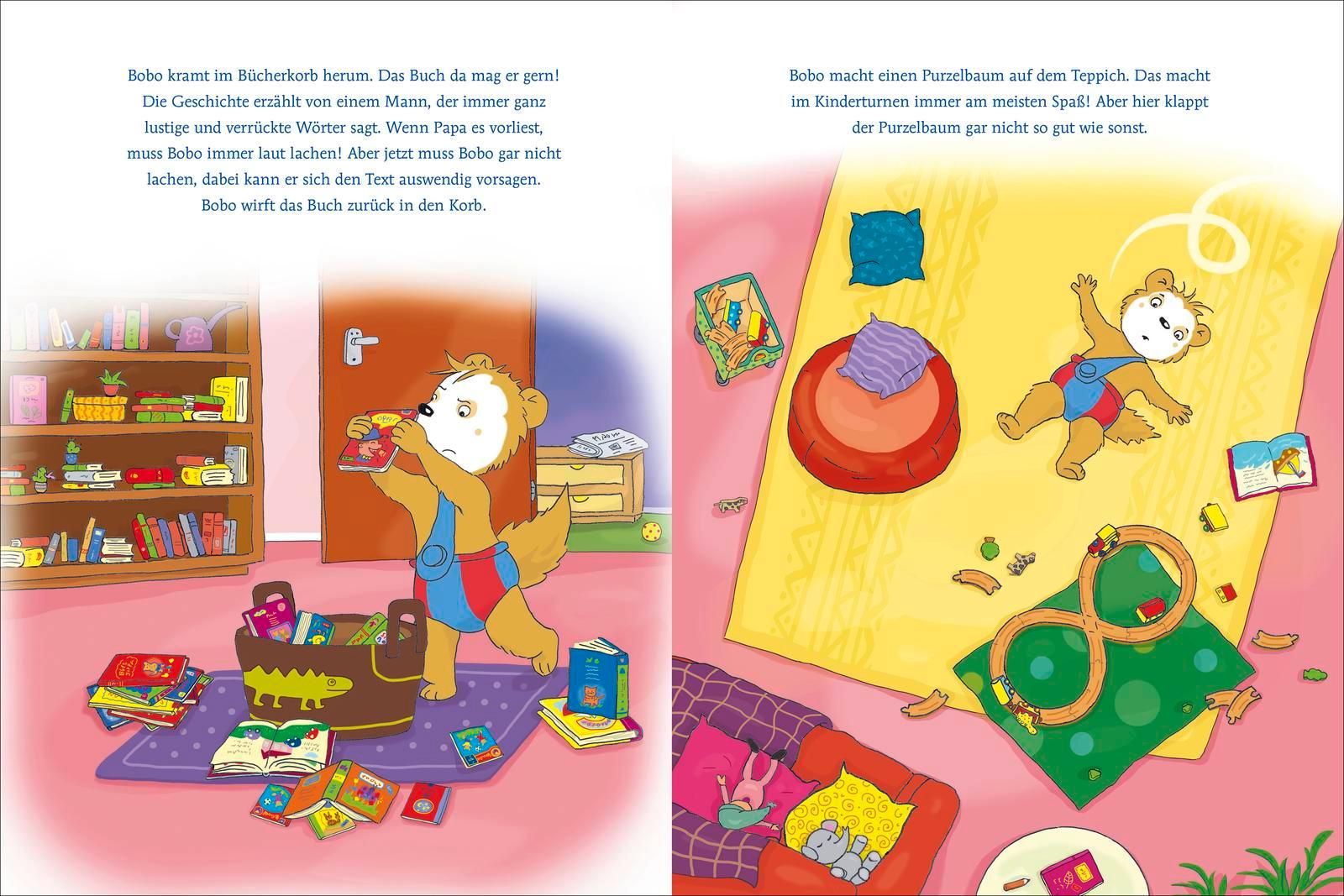 Beispielinhalt (Bild) Bobo Siebenschläfer hat Langeweile