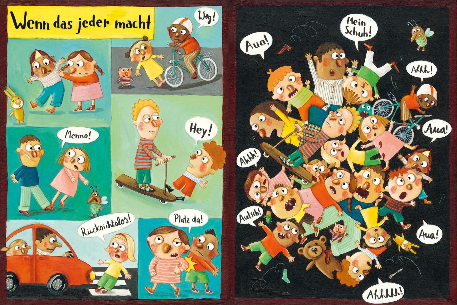 Beispielinhalt (Bild) Wenn das jeder macht?!