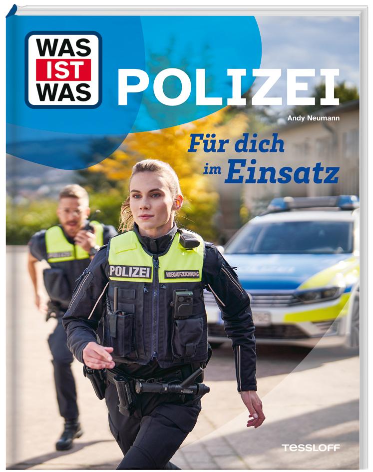 Vorderes Coverbild WAS IST WAS Polizei. Für dich im Einsatz