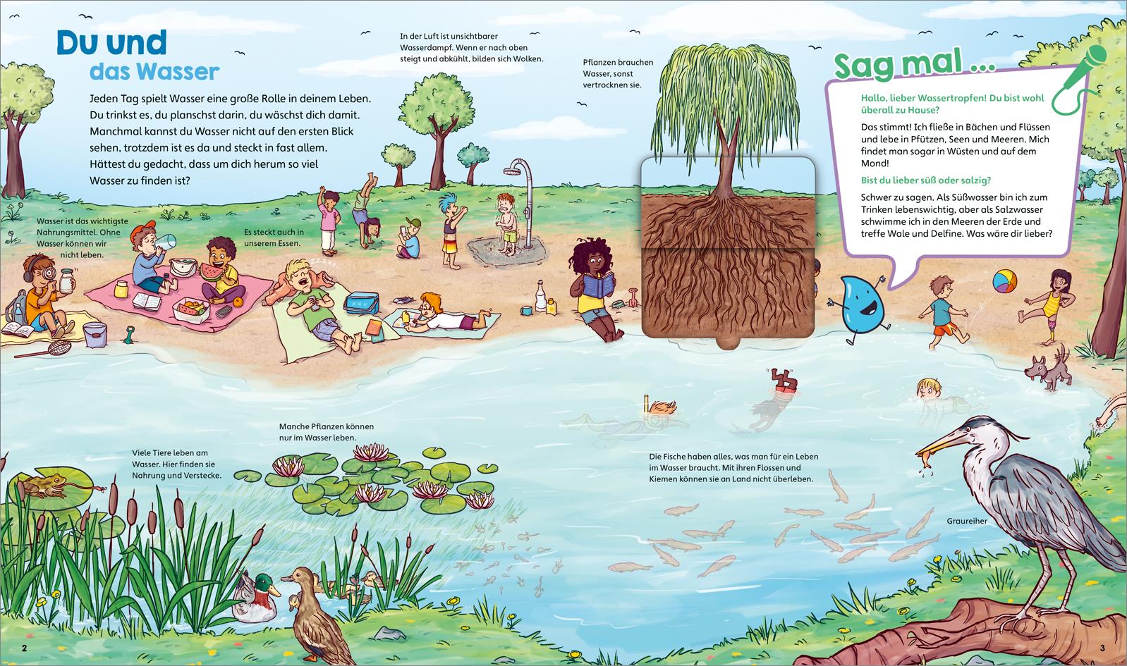 Beispielinhalt (Bild) WAS IST WAS Junior Was Wasser alles kann!