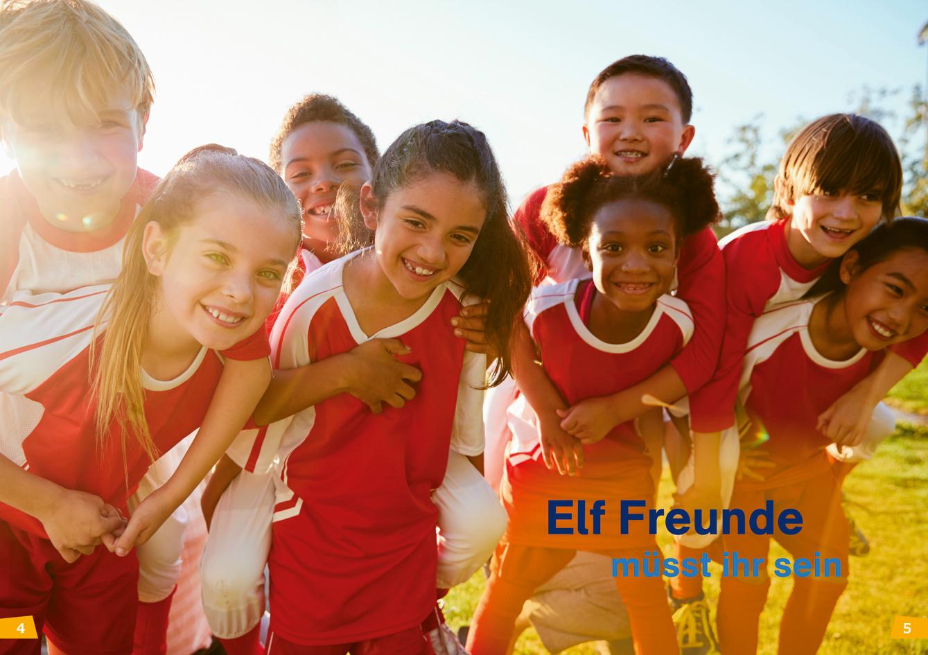 Beispielinhalt (Bild) WAS IST WAS Erstes Lesen Band 28. Fußball