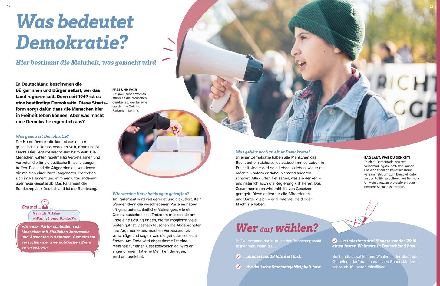 Beispielinhalt (Bild) WAS IST WAS Deutschland. Wo und wie wir leben