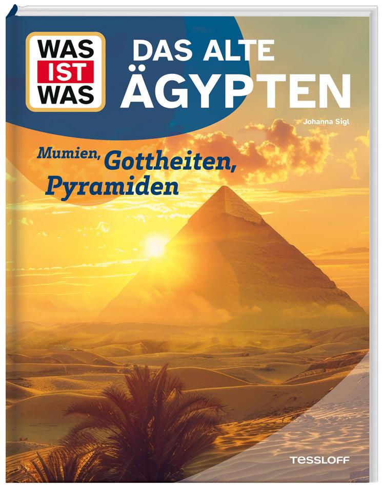 Vorderes Coverbild WAS IST WAS Das alte Ägypten. Mumien, Gottheiten, Pyramiden