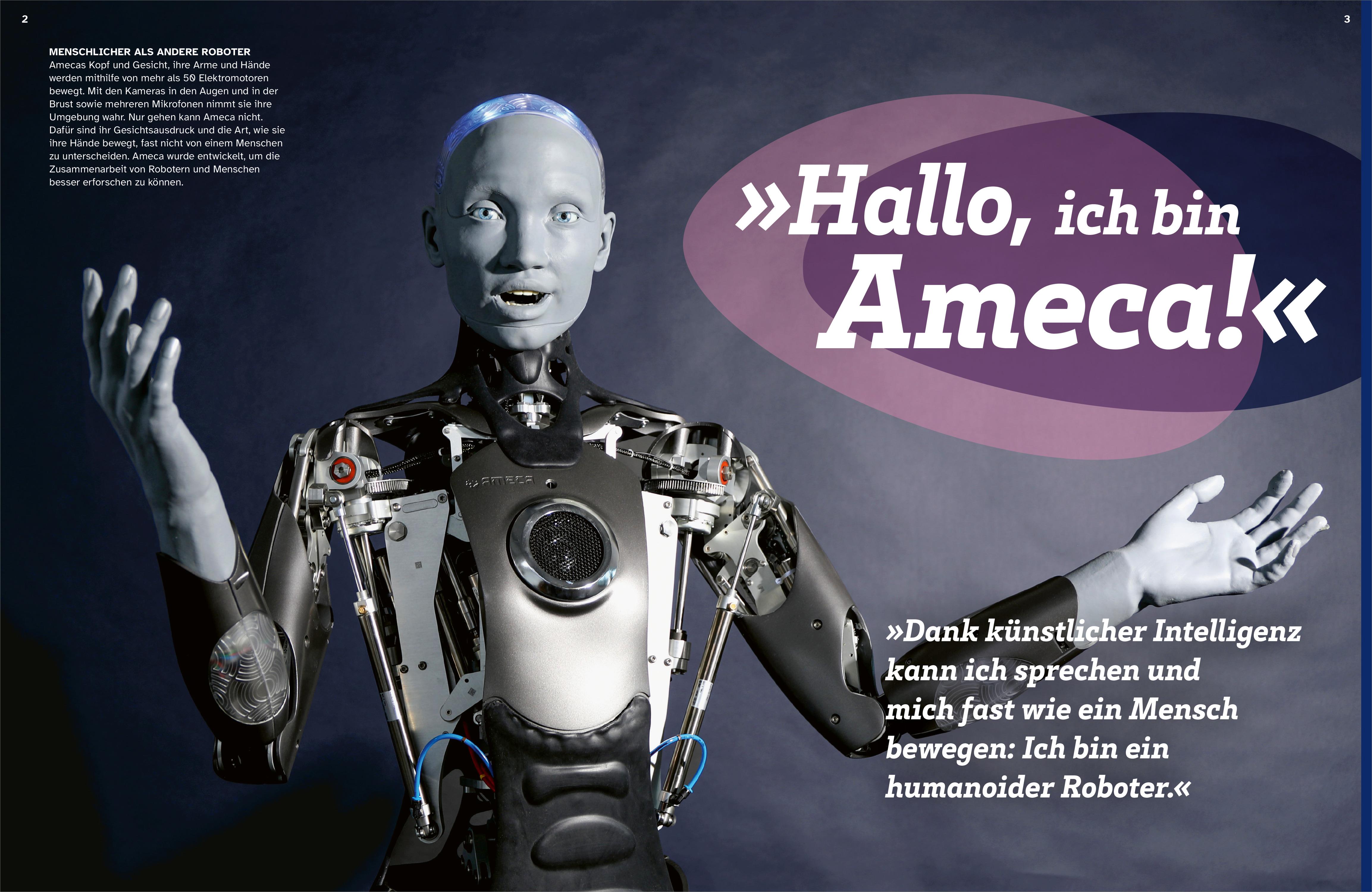 Beispielinhalt (Bild) WAS IST WAS Roboter. Helfer mit Superkräften