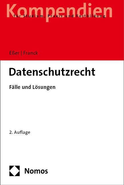 Vorderes Coverbild Datenschutzrecht