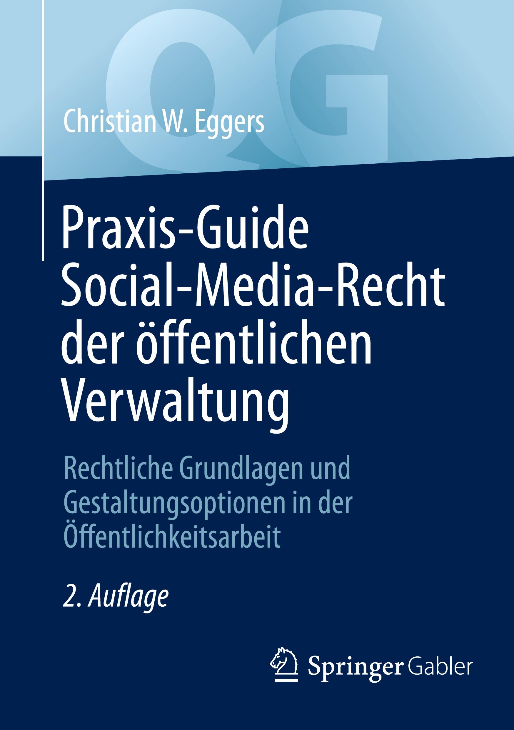 Vorderes Coverbild Praxis-Guide Social-Media-Recht der öffentlichen Verwaltung