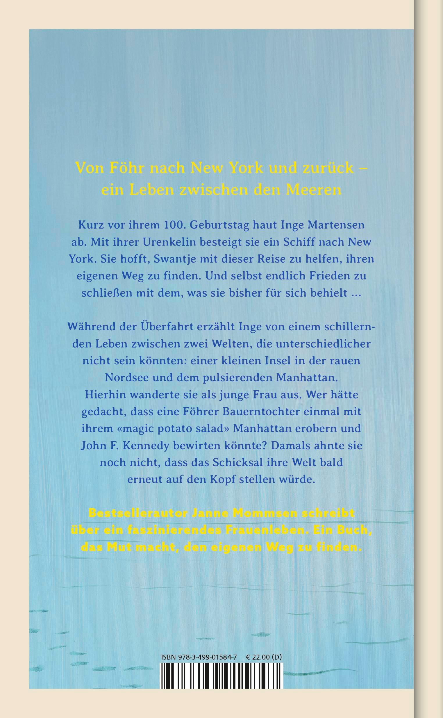 Rückseitencover Das Licht in den Wellen