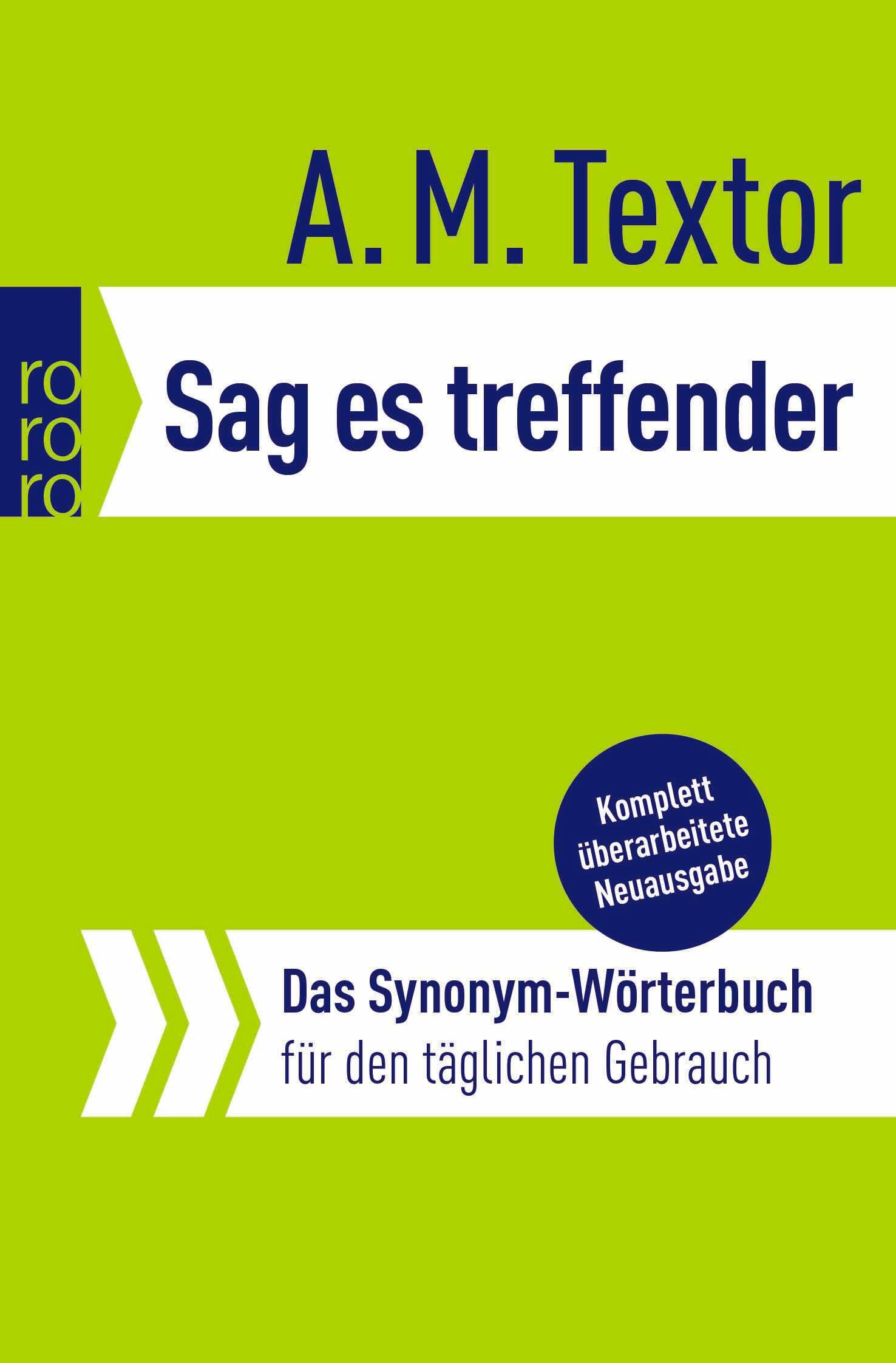 Vorderes Coverbild Sag es treffender