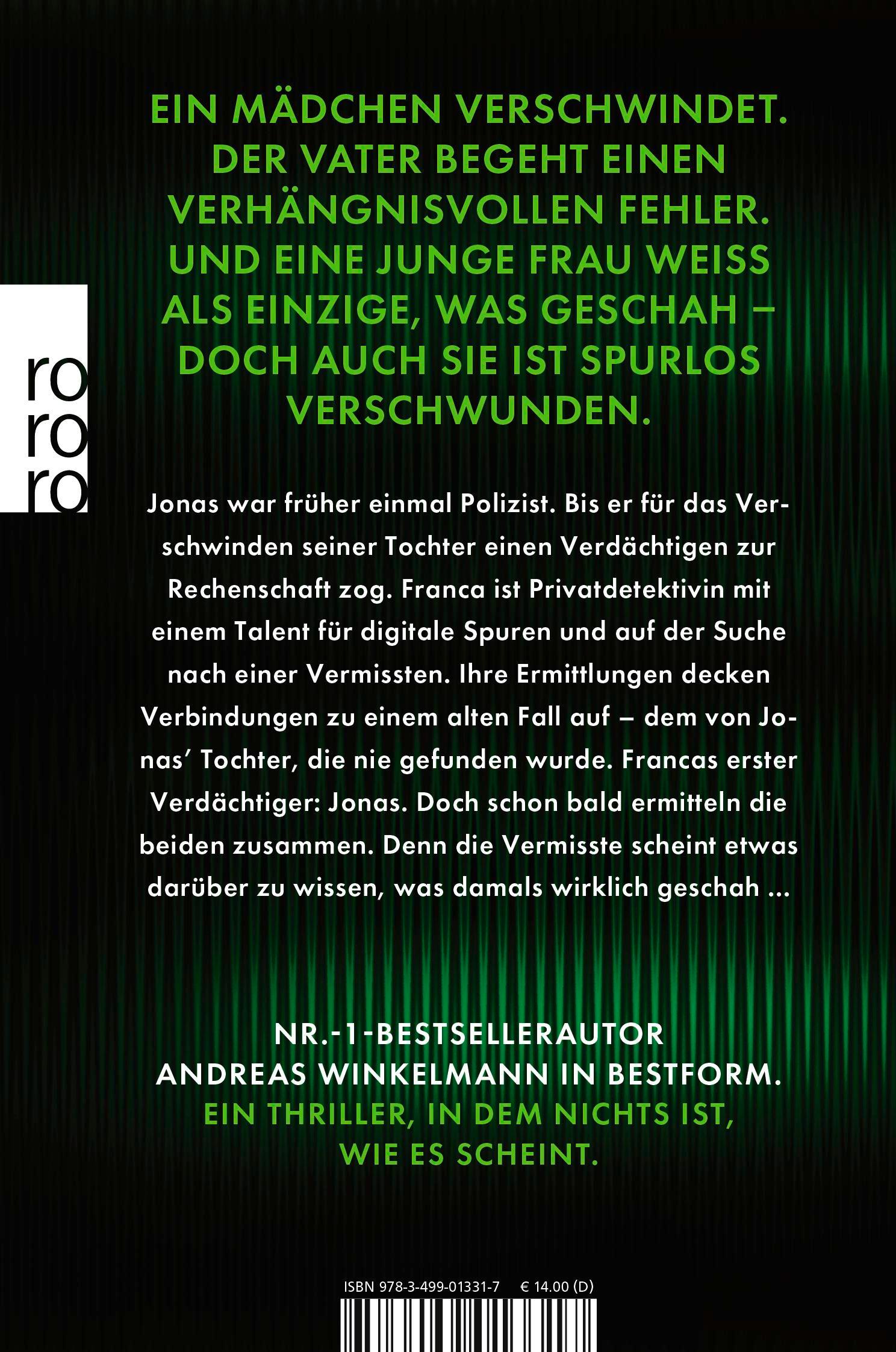 Rückseitencover Ihr werdet sie nicht finden